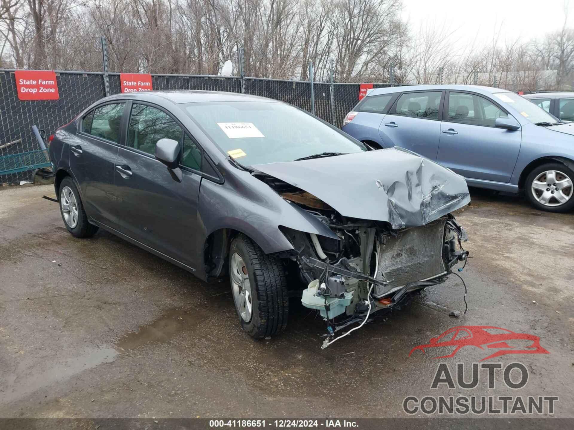 HONDA CIVIC 2013 - 19XFB2F52DE018337