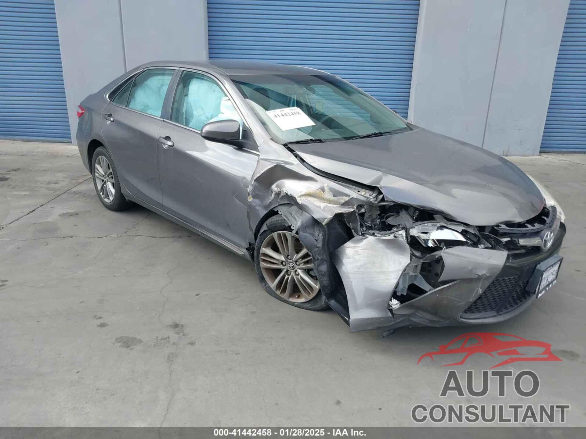TOYOTA CAMRY 2016 - 4T1BF1FK7GU138154