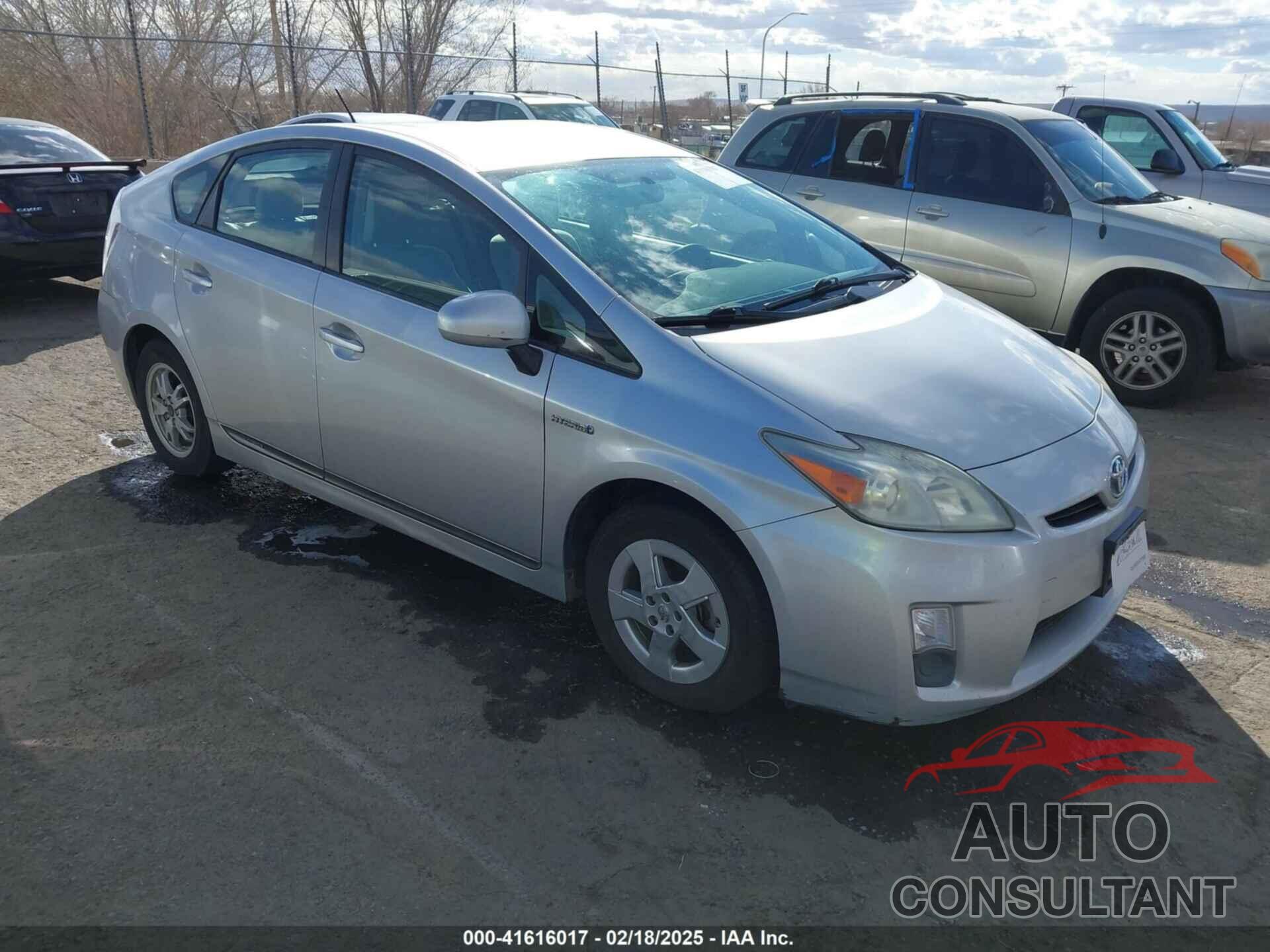 TOYOTA PRIUS 2011 - JTDKN3DU5B0259272
