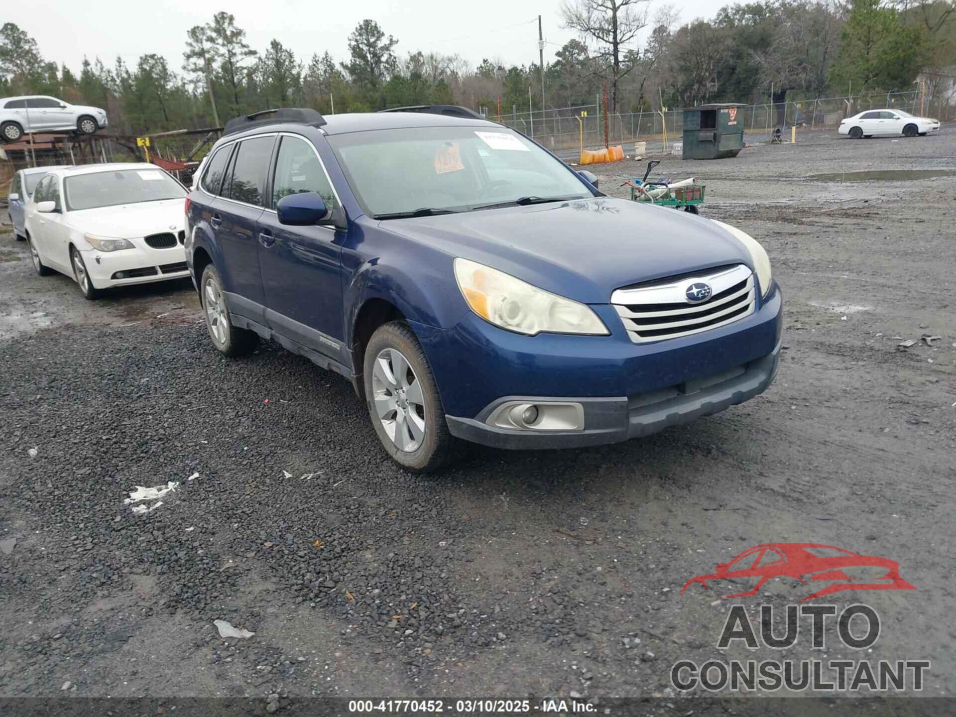 SUBARU OUTBACK 2011 - 4S4BRCCC6B3443210