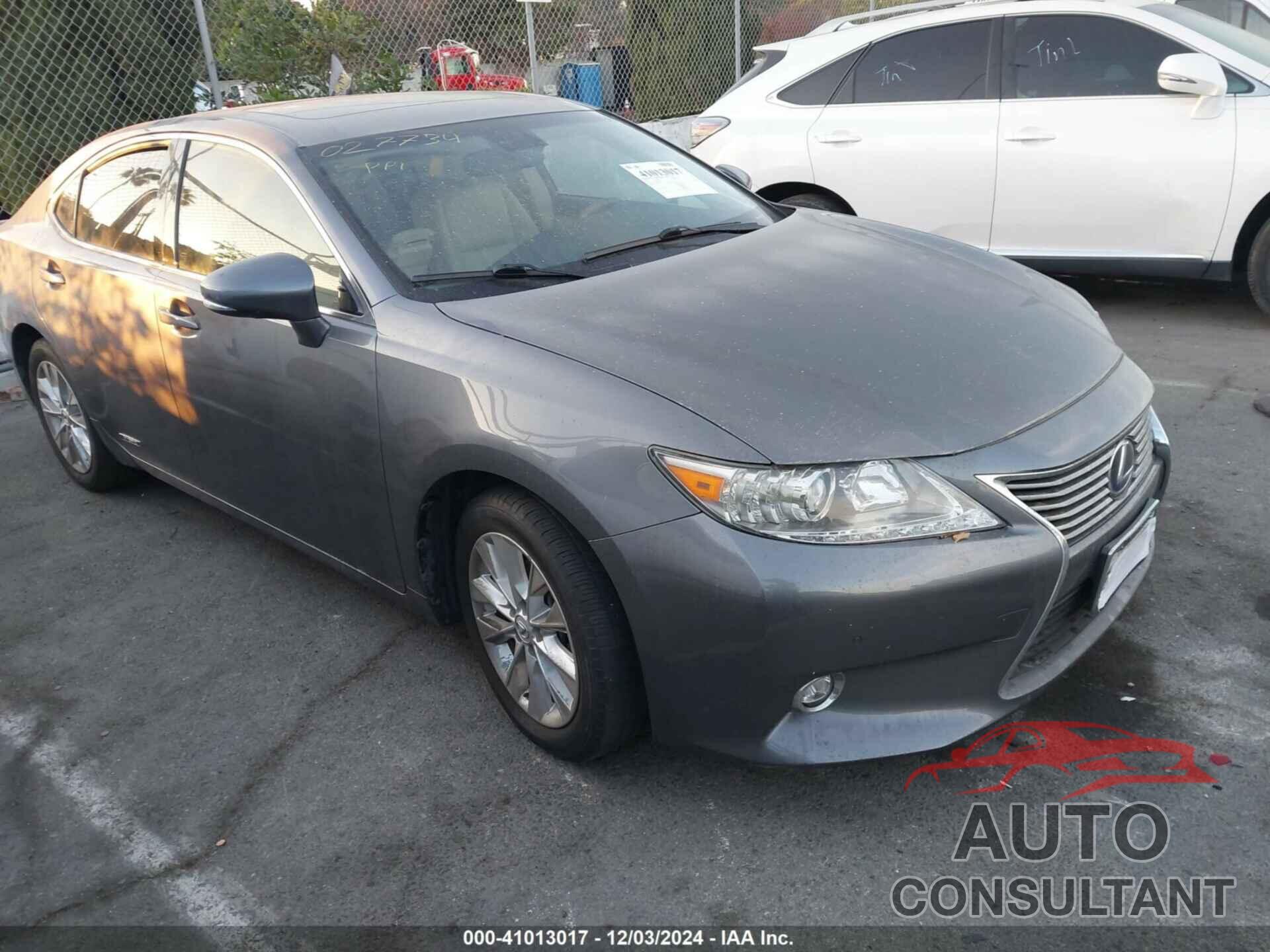 LEXUS ES 300H 2014 - JTHBW1GG8E2057167