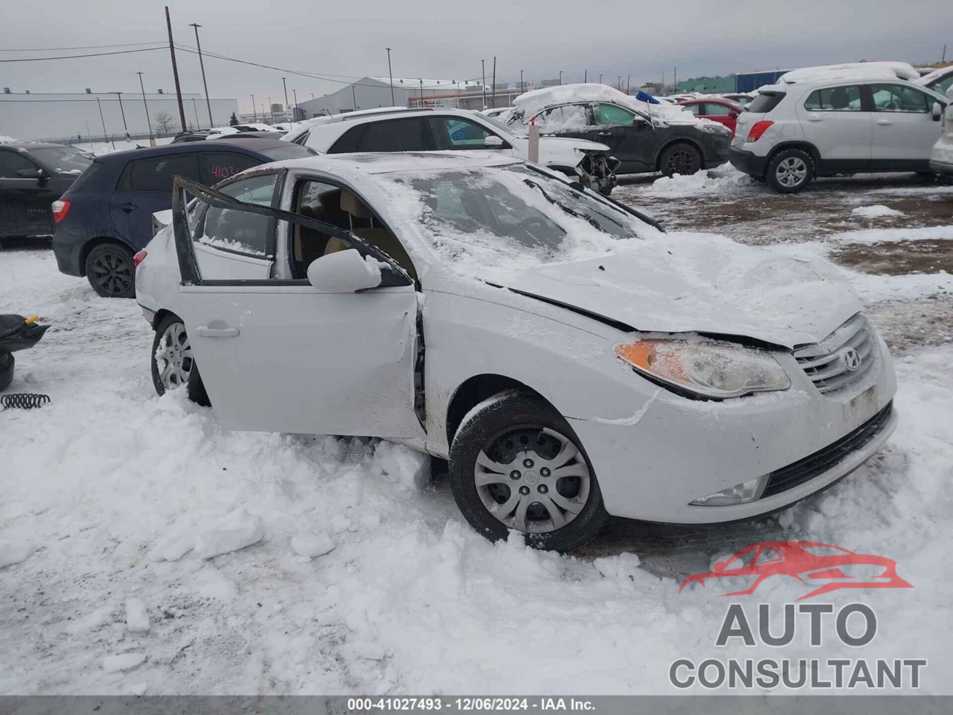 HYUNDAI ELANTRA 2010 - KMHDU4AD6AU994786