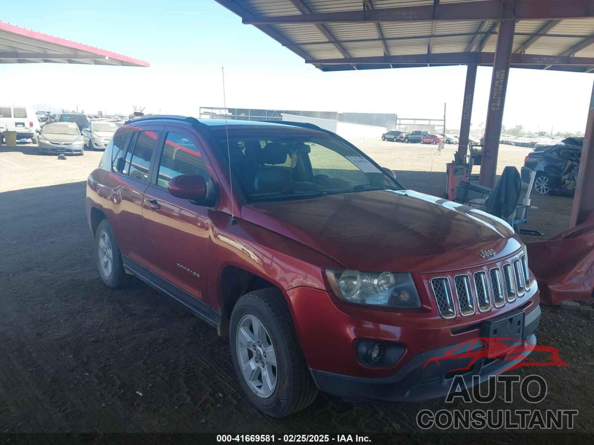 JEEP COMPASS 2017 - 1C4NJCEB5HD182314
