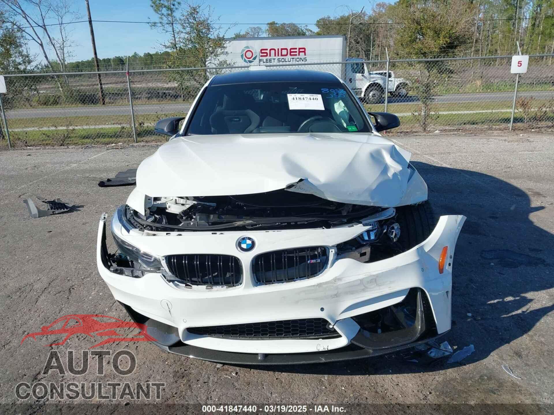 BMW M3 2018 - WBS8M9C59J5K99231