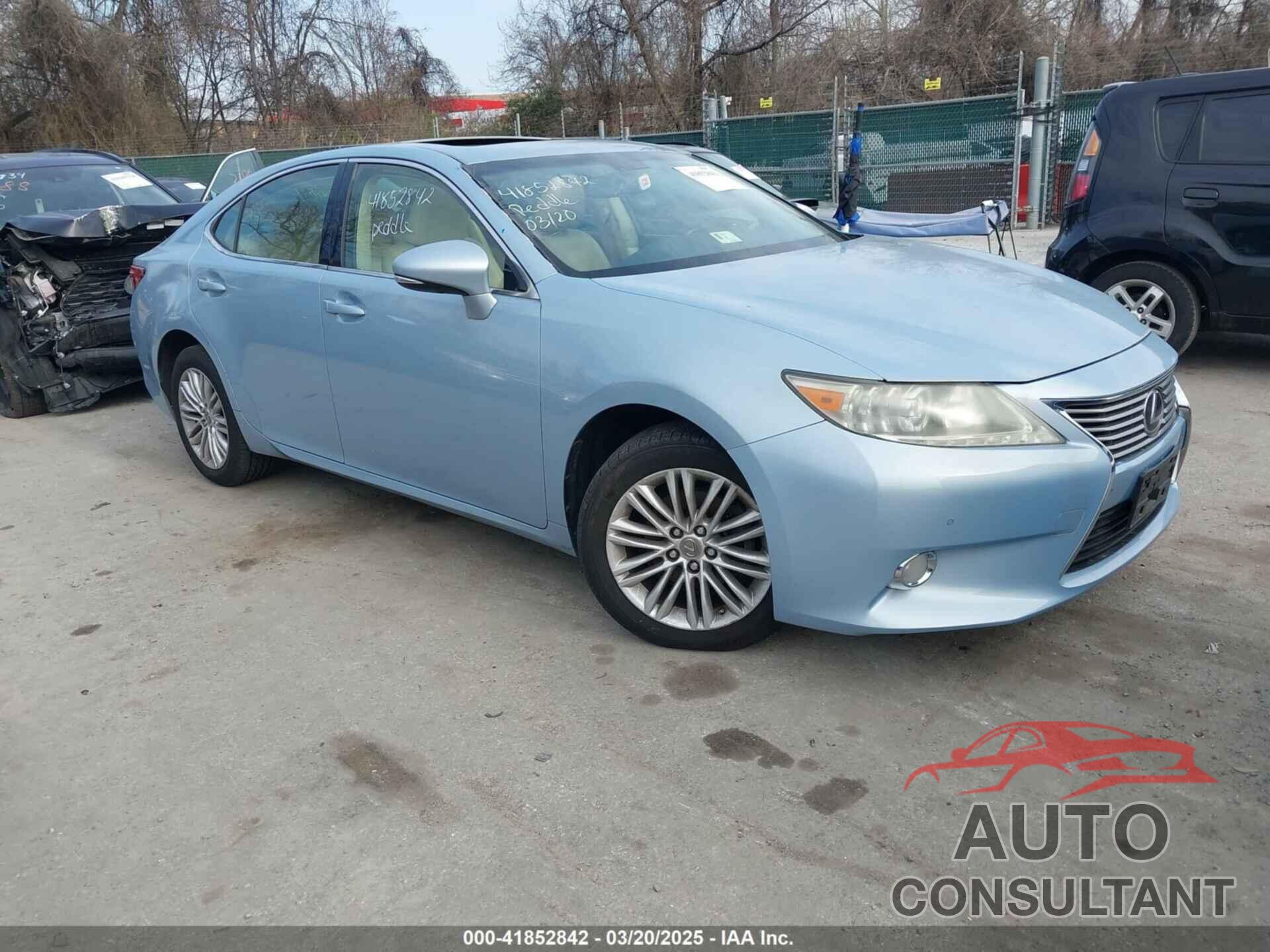 LEXUS ES 350 2013 - JTHBK1GG9D2052988