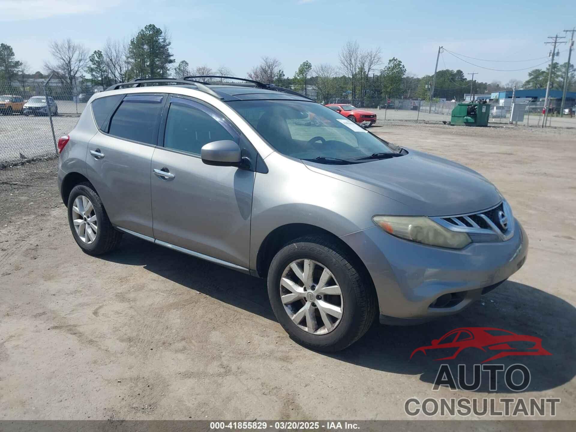 NISSAN MURANO 2011 - JN8AZ1MW1BW179877