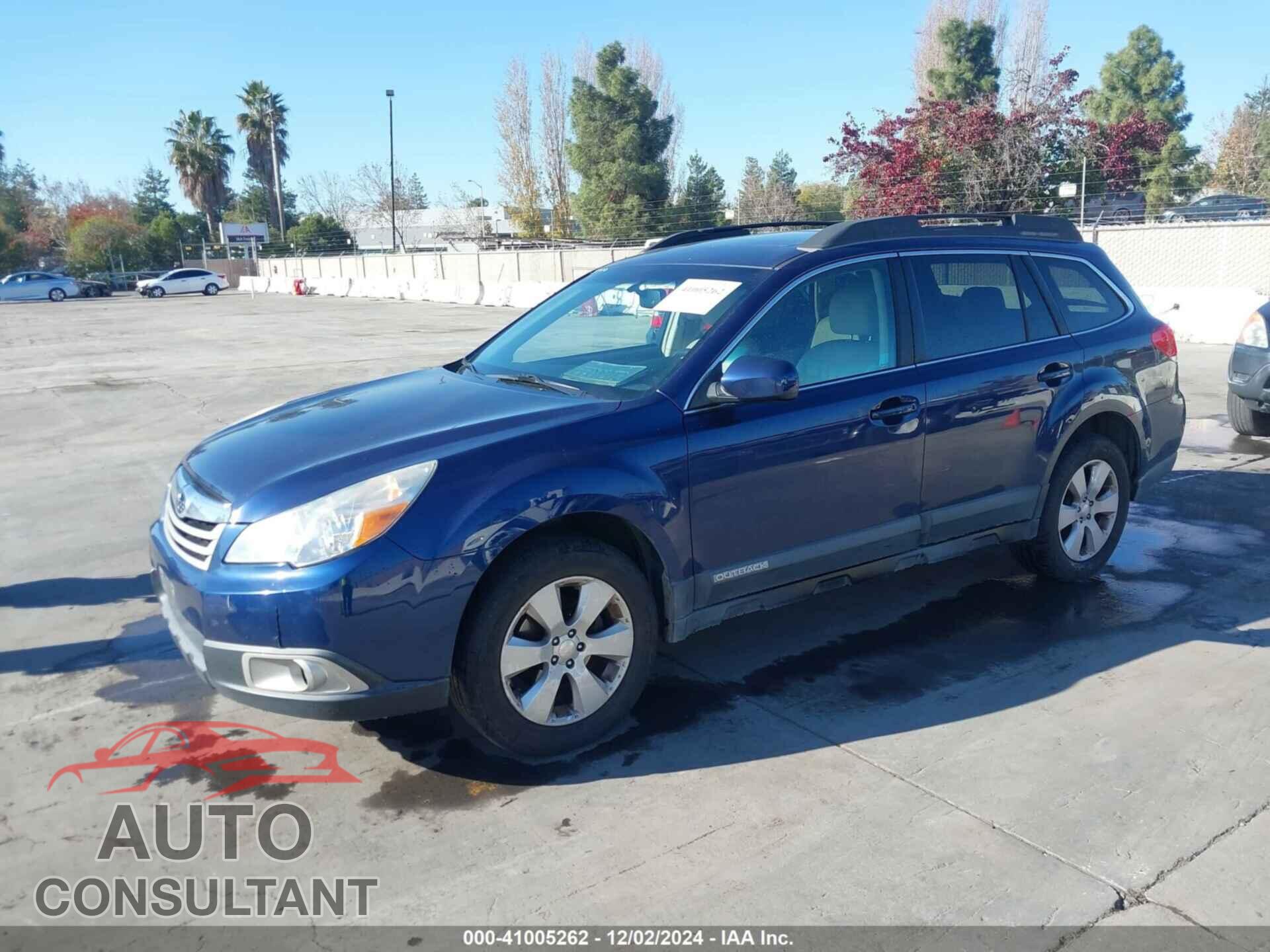 SUBARU OUTBACK 2011 - 4S4BRBGC8B3427028