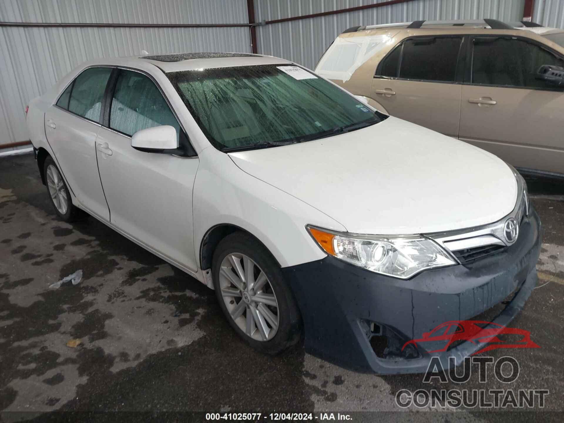 TOYOTA CAMRY 2012 - 4T1BK1FK1CU513459