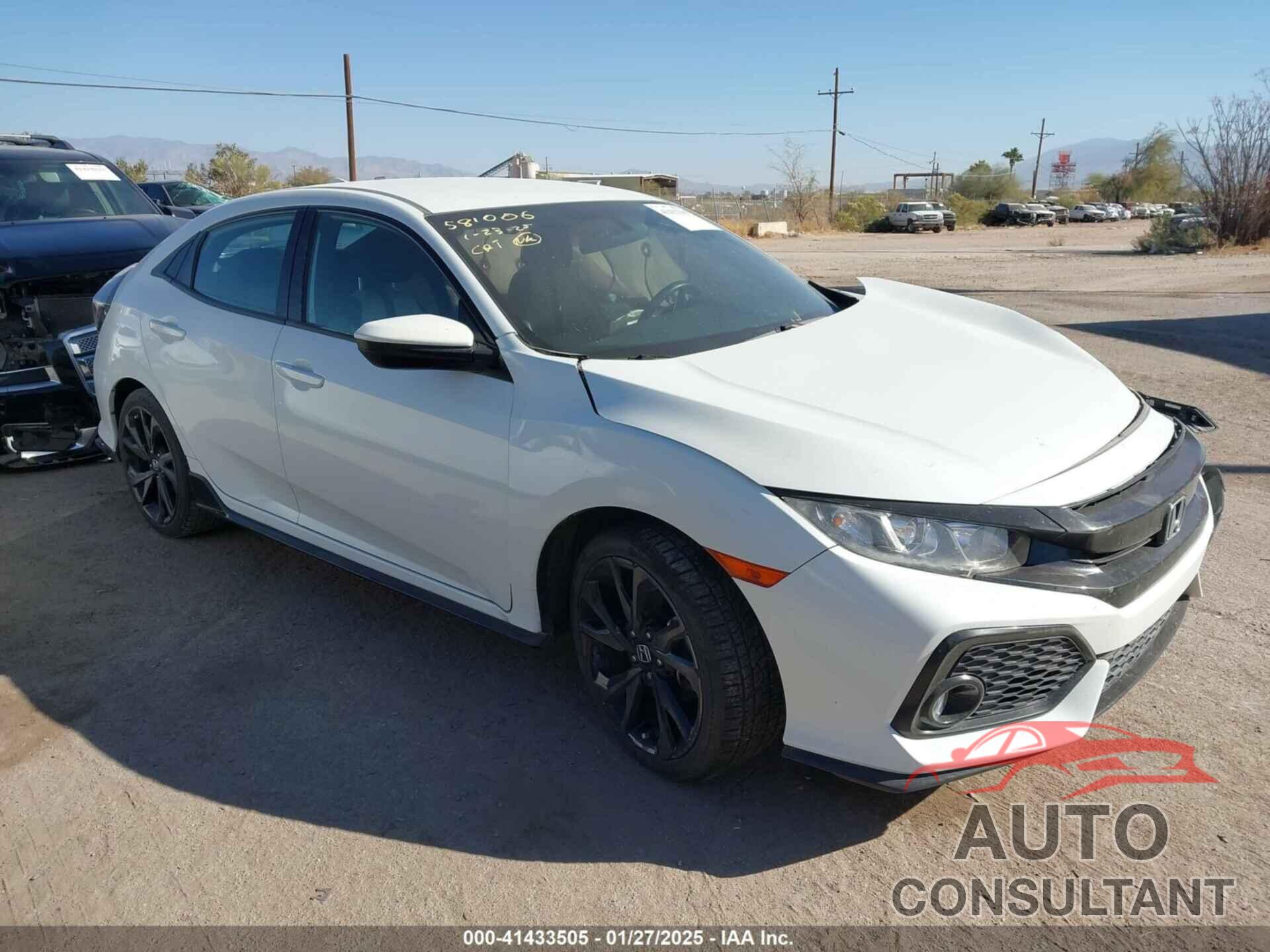 HONDA CIVIC 2018 - SHHFK7G43JU226265