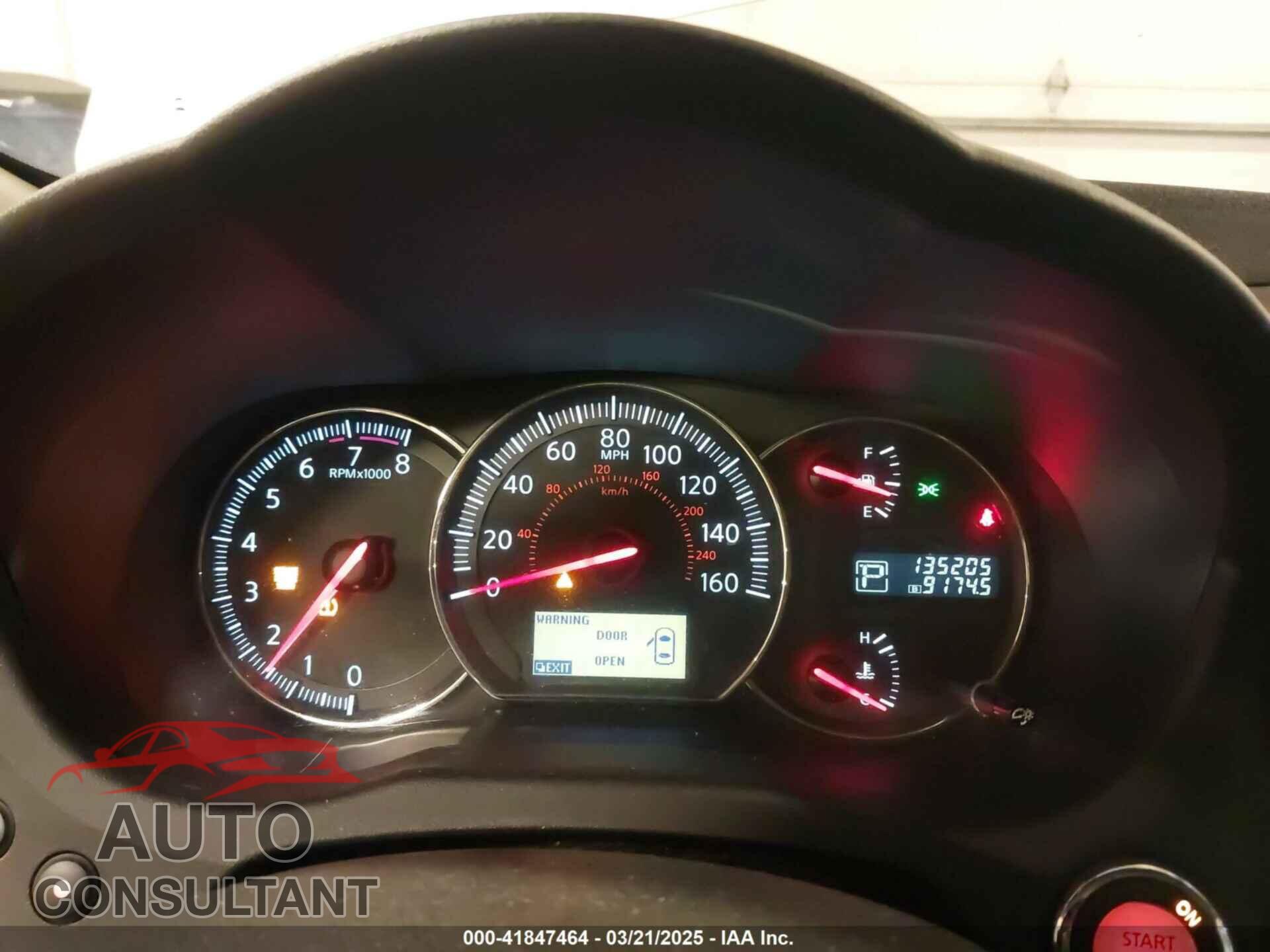 NISSAN MAXIMA 2014 - 1N4AA5AP1EC439827