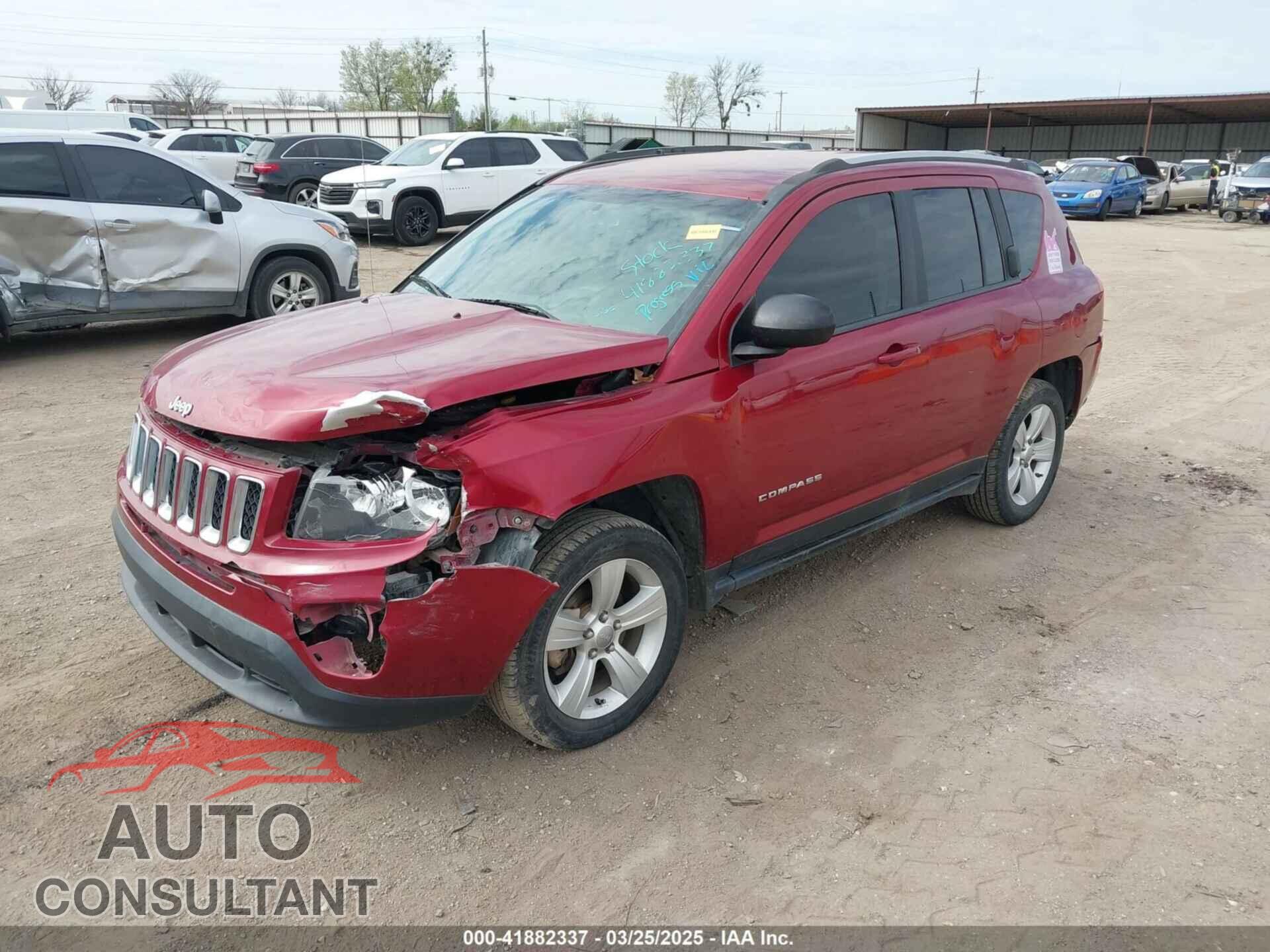 JEEP COMPASS 2017 - 1C4NJDBB5HD143278