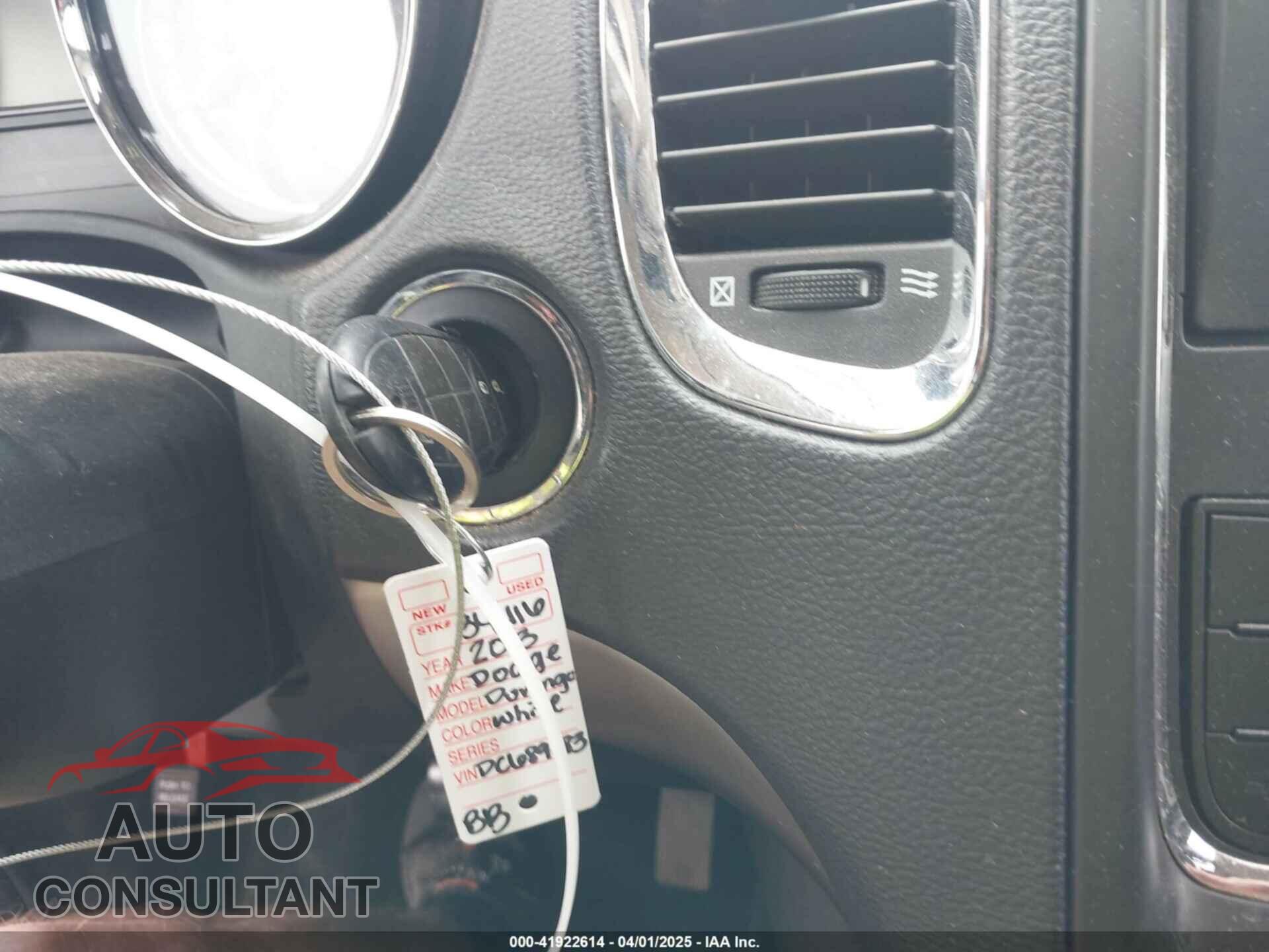 DODGE DURANGO 2013 - 1C4RDHAG6DC689083