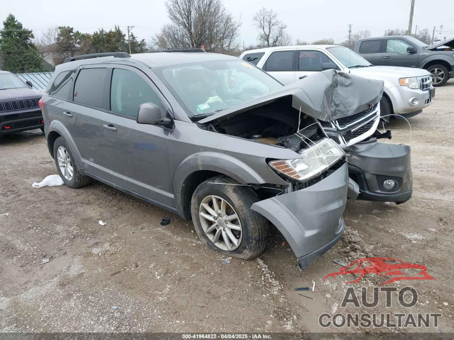 DODGE JOURNEY 2013 - 3C4PDCBG3DT727205