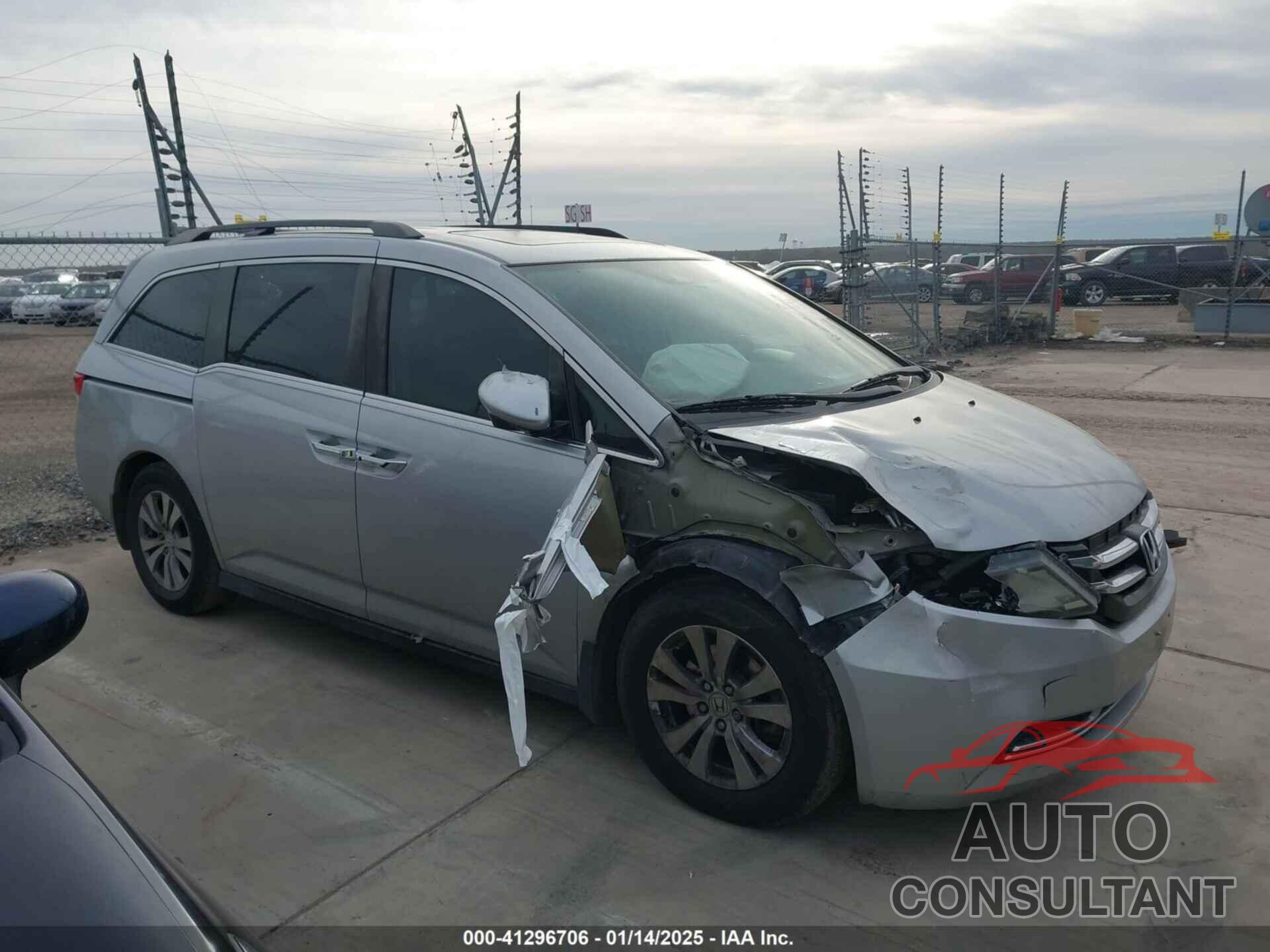 HONDA ODYSSEY 2015 - 5FNRL5H62FB027604