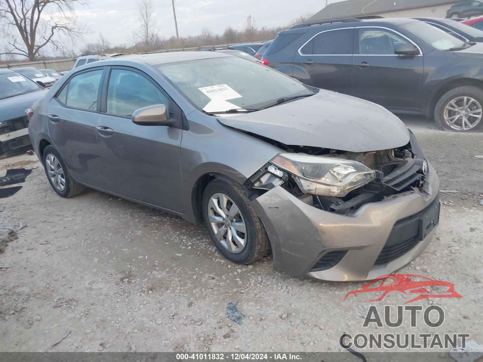 TOYOTA COROLLA 2014 - 2T1BURHEXEC139454