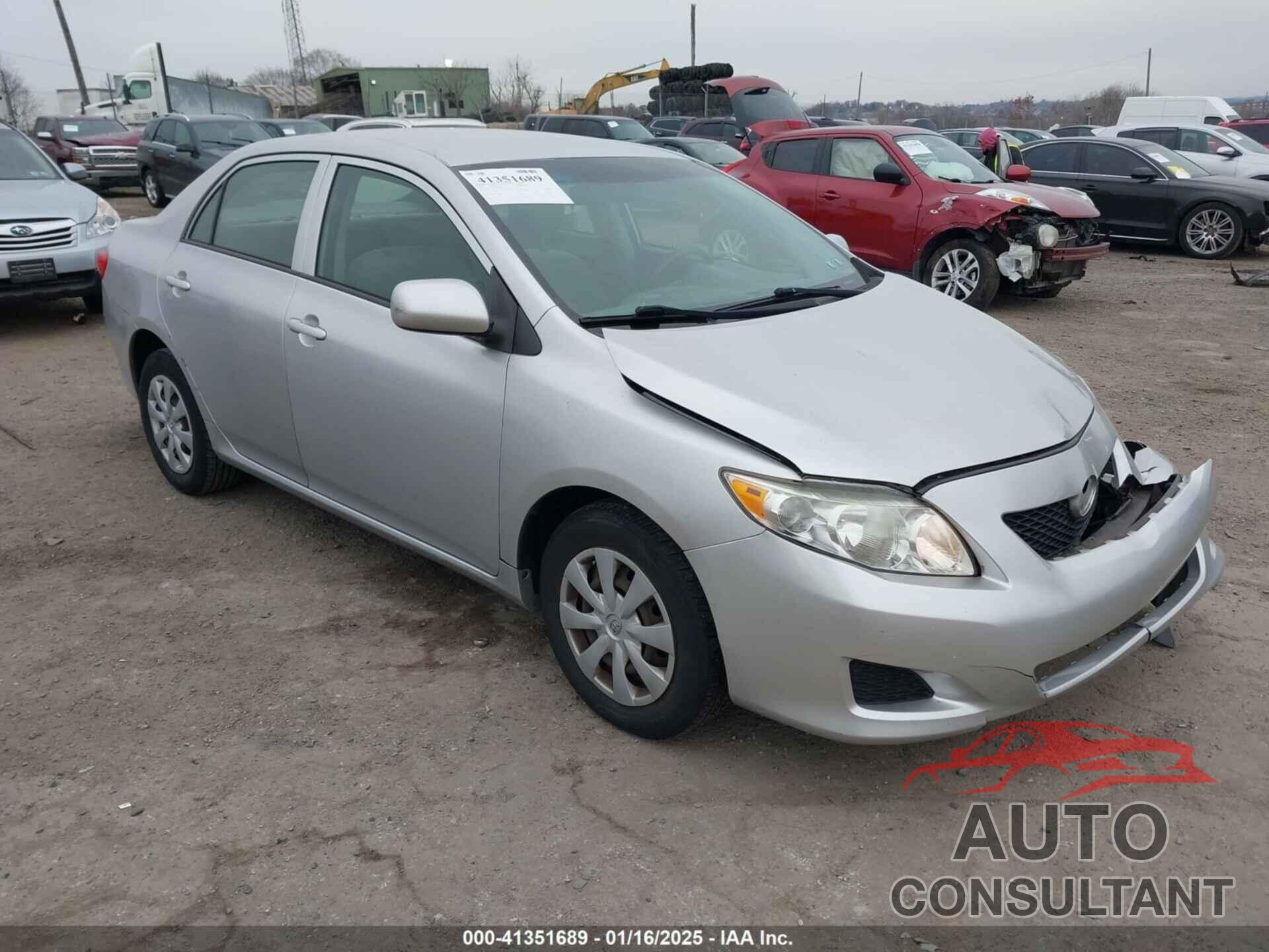 TOYOTA COROLLA 2009 - JTDBL40E79J033085