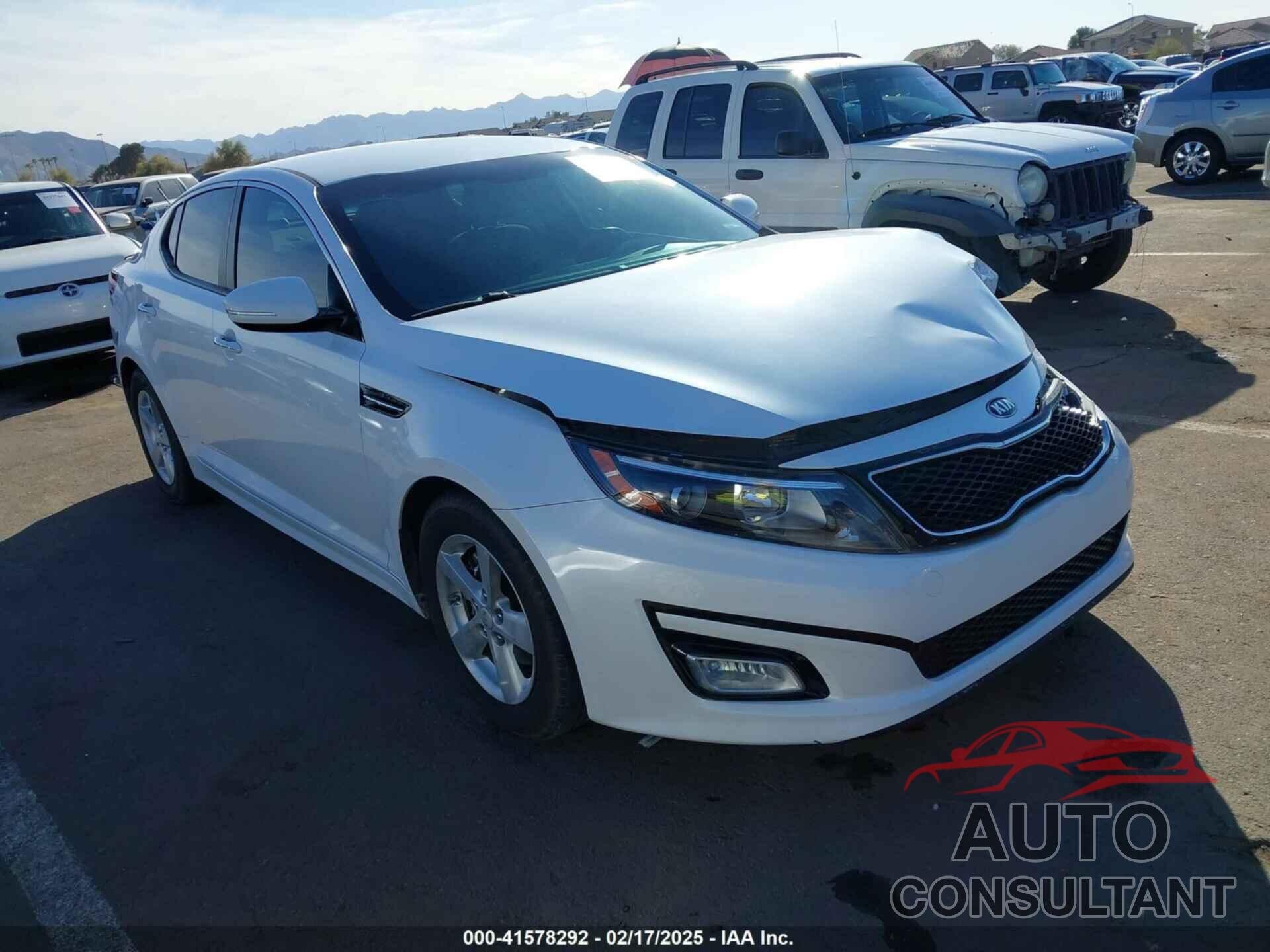 KIA OPTIMA 2015 - KNAGM4A76F5631415