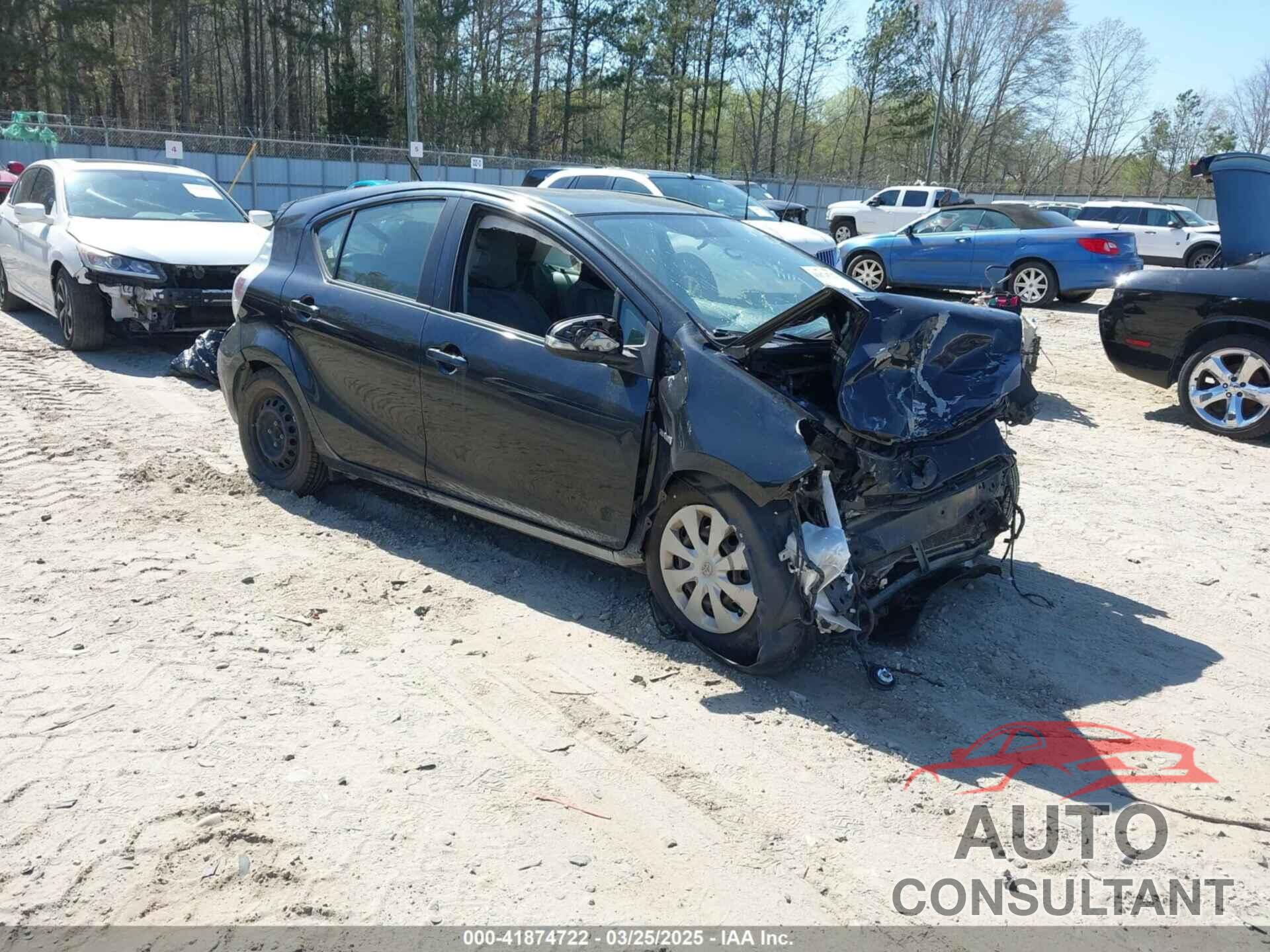 TOYOTA PRIUS C 2013 - JTDKDTB33D1529206