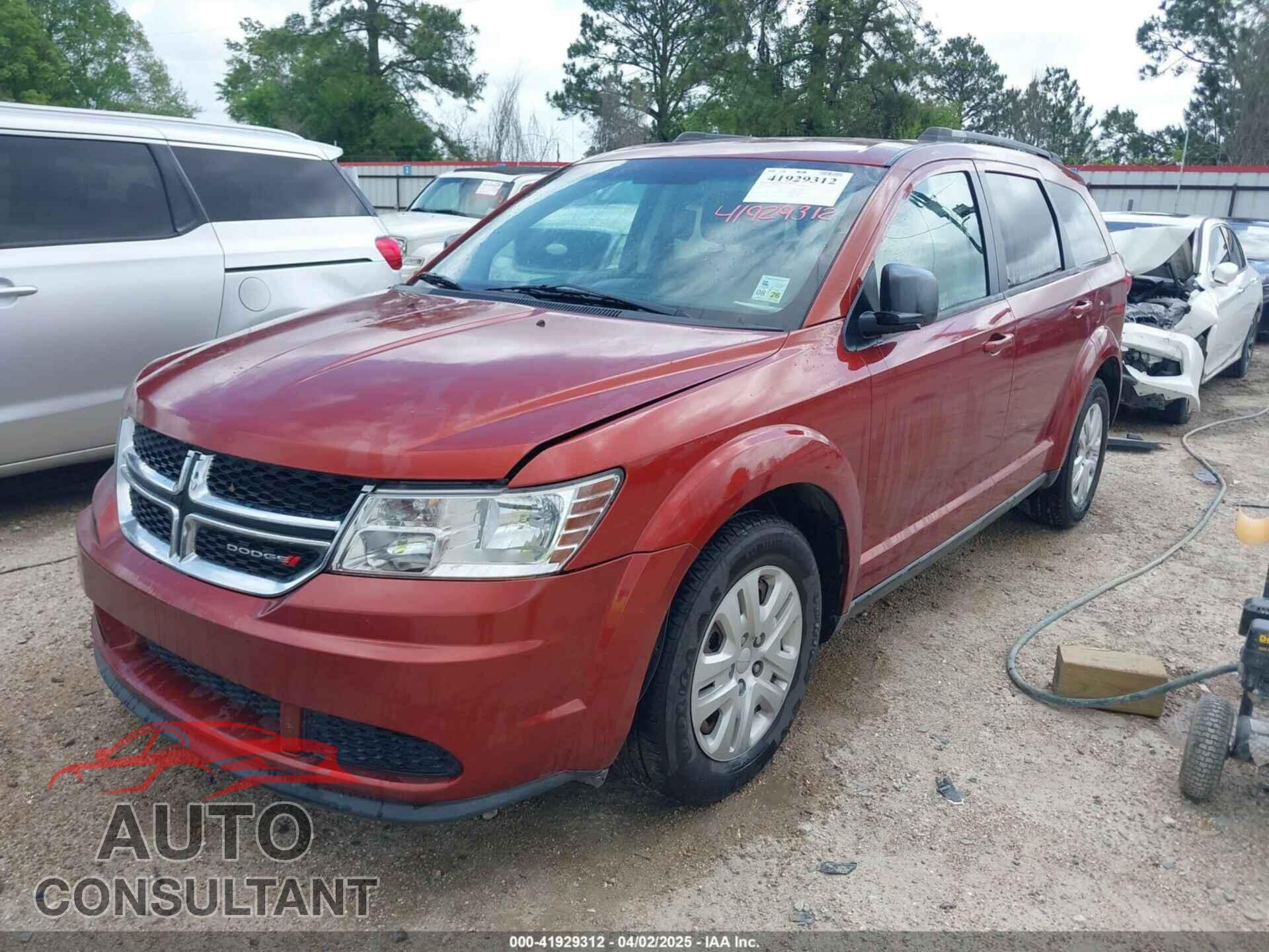 DODGE JOURNEY 2014 - 3C4PDCAB8ET170752