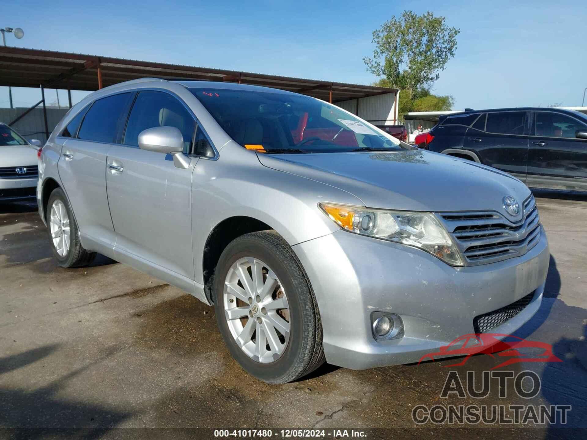 TOYOTA VENZA 2009 - 4T3ZE11A19U017159