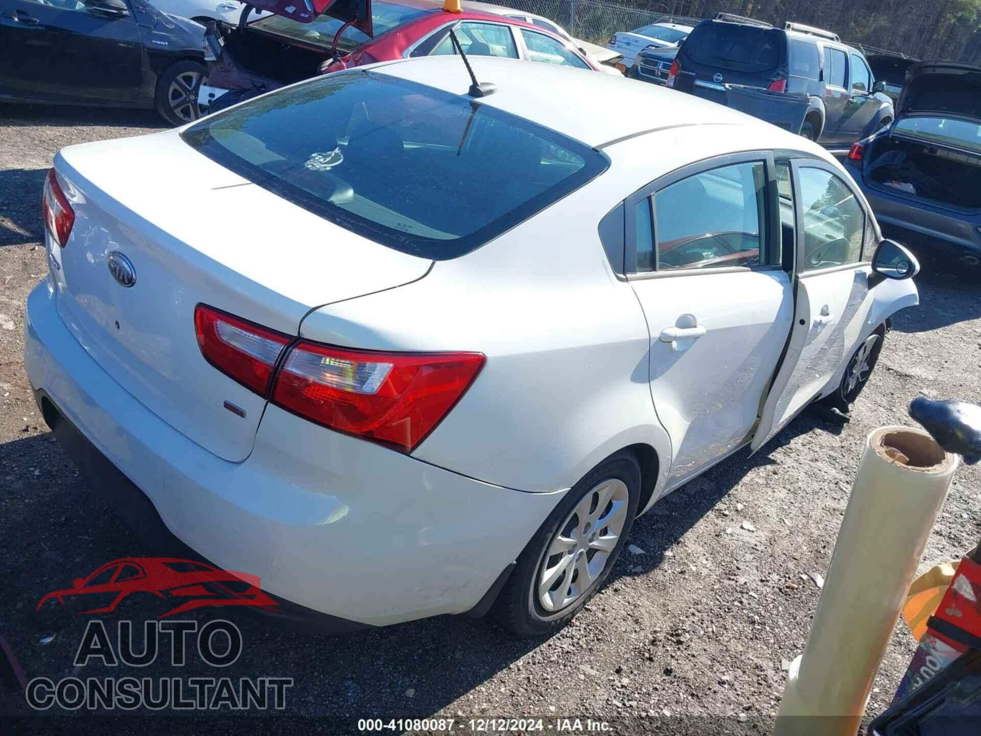 KIA RIO 2013 - KNADM4A3XD6149683