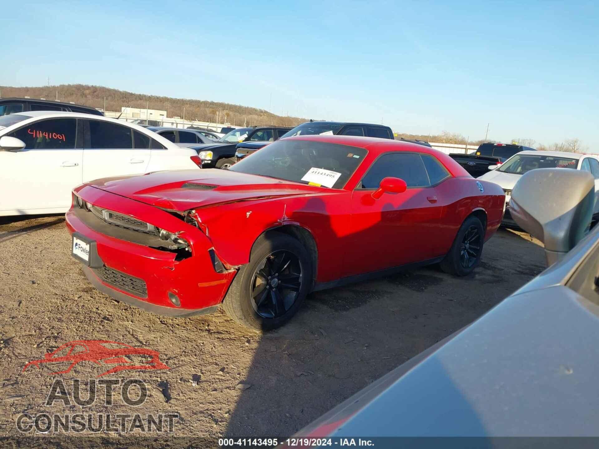 DODGE CHALLENGER 2016 - 2C3CDZAG1GH183887
