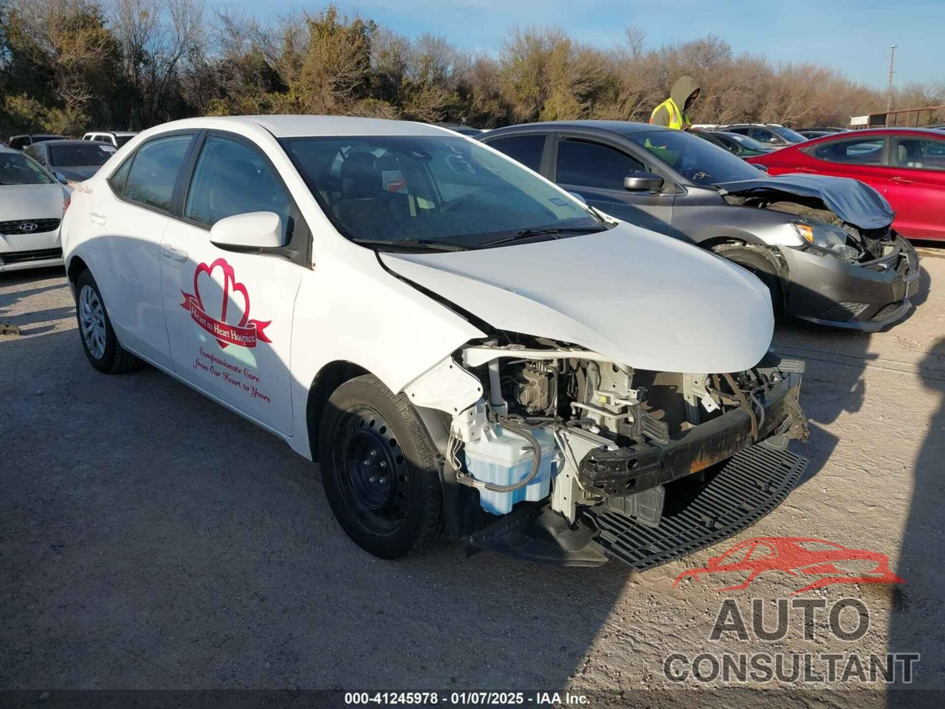 TOYOTA COROLLA 2018 - 5YFBURHE5JP853048