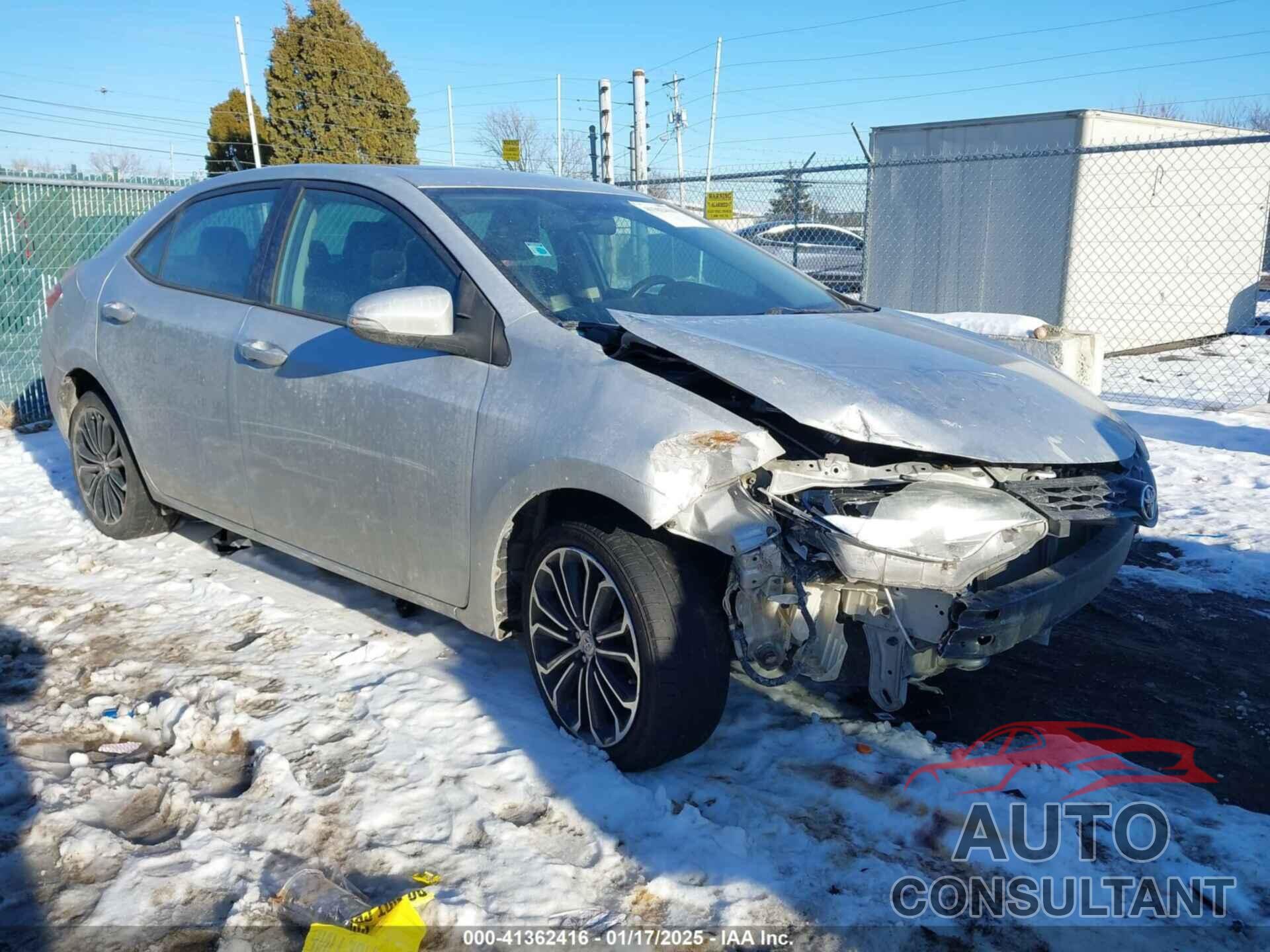 TOYOTA COROLLA 2015 - 2T1BURHE9FC307621