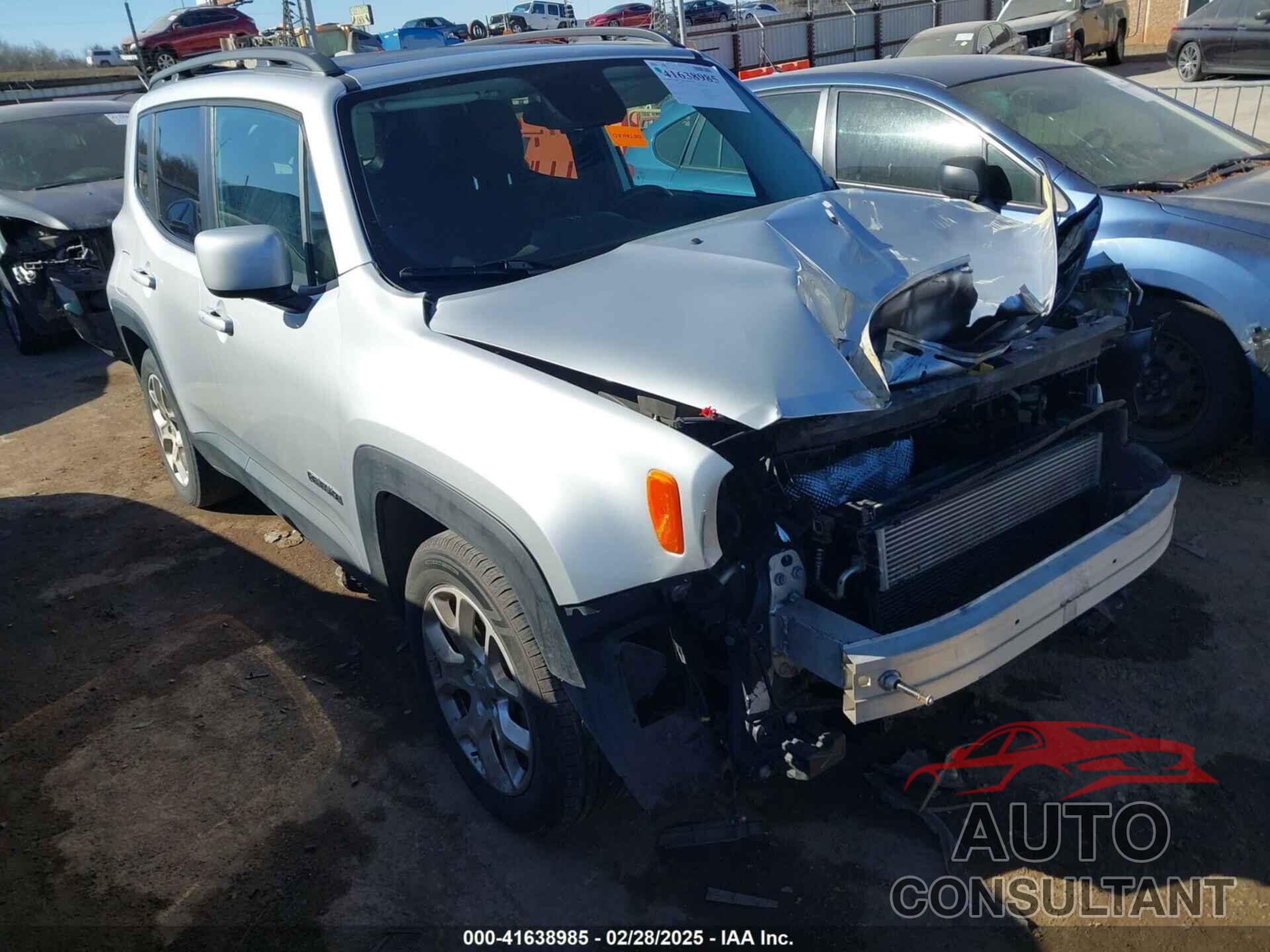 JEEP RENEGADE 2016 - ZACCJABT4GPC55200