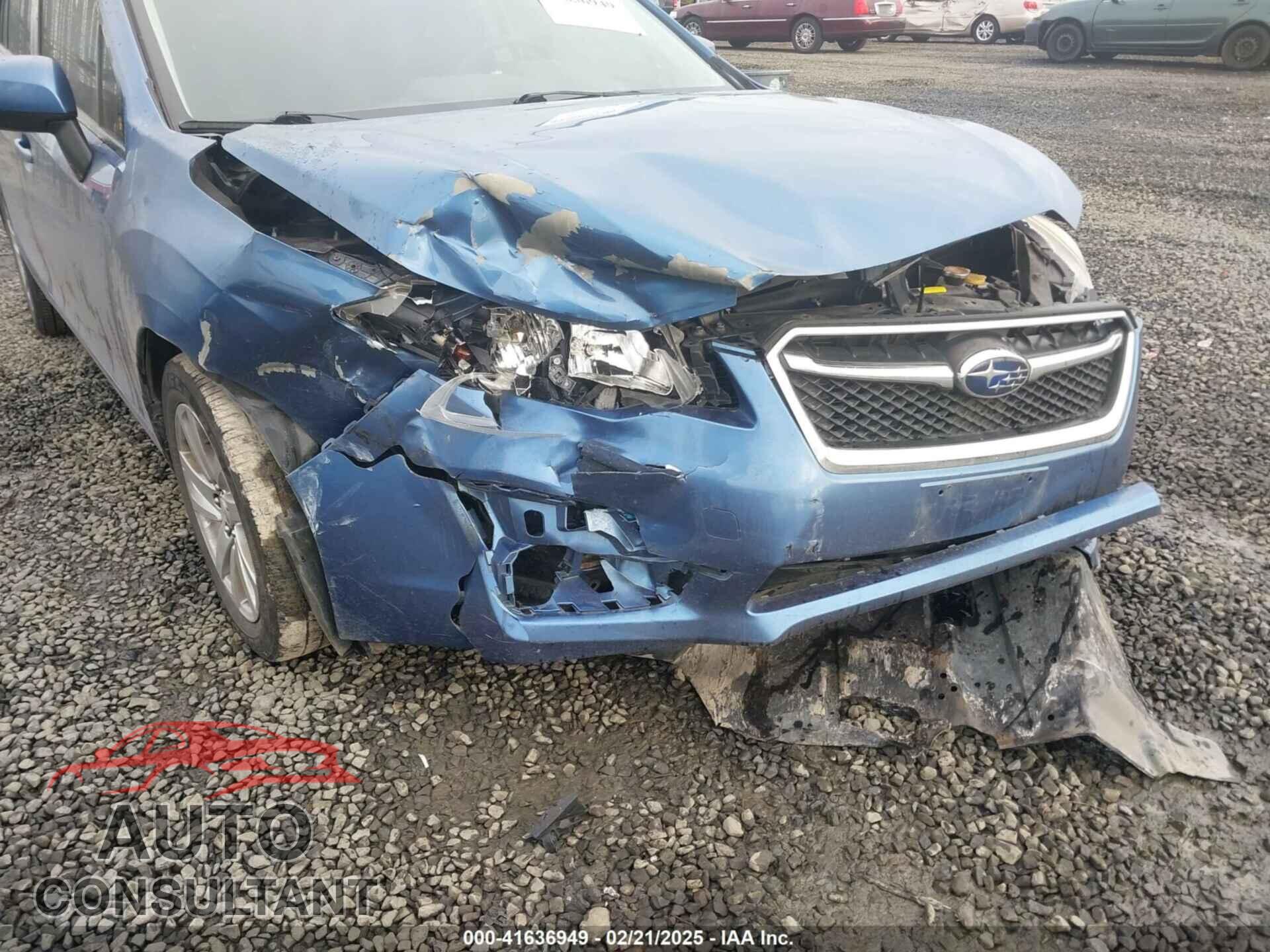 SUBARU IMPREZA 2015 - JF1GPAC64F8232603