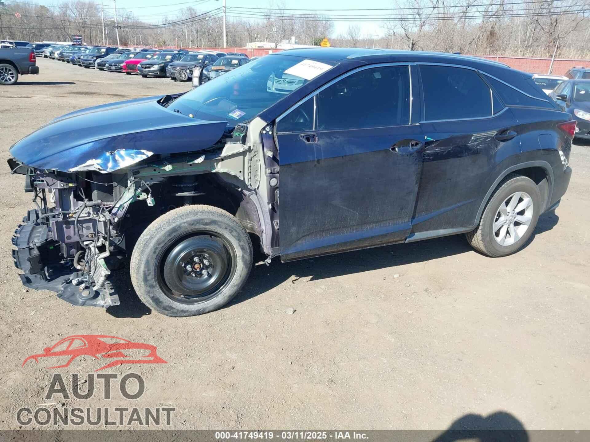 LEXUS RX 350 2017 - 2T2BZMCA2HC129901
