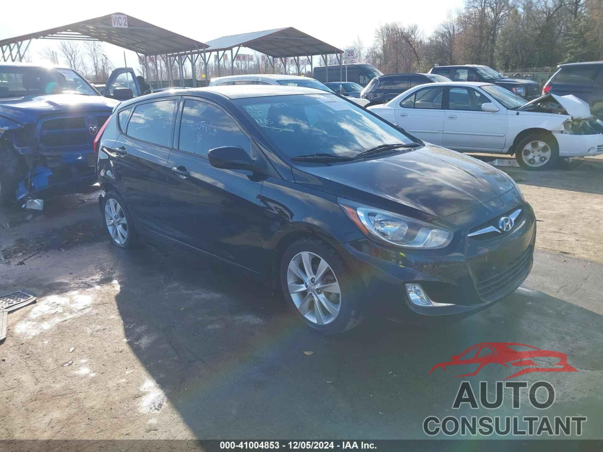 HYUNDAI ACCENT 2012 - KMHCU5AE4CU031530