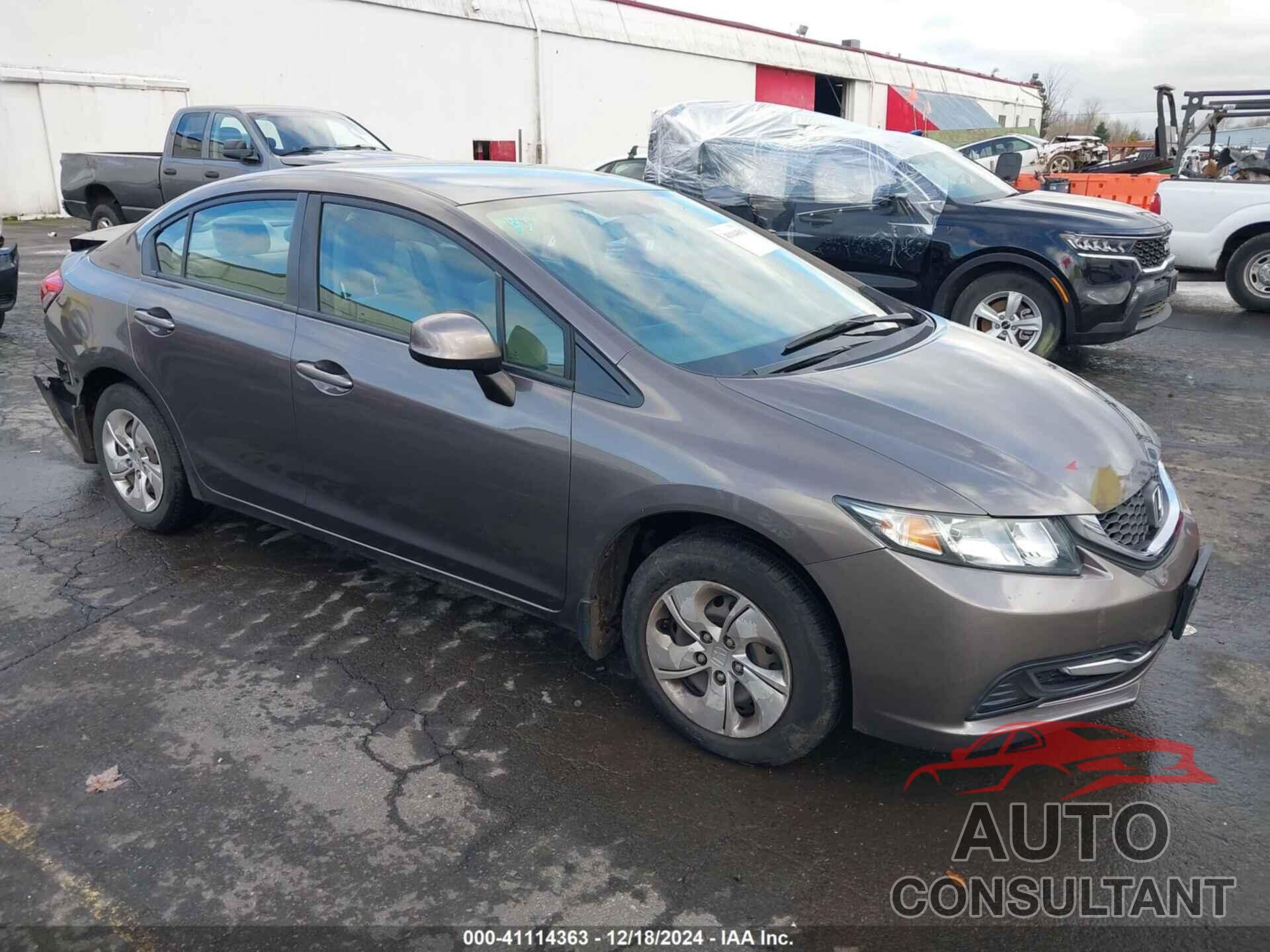 HONDA CIVIC 2013 - 2HGFB2F59DH501832