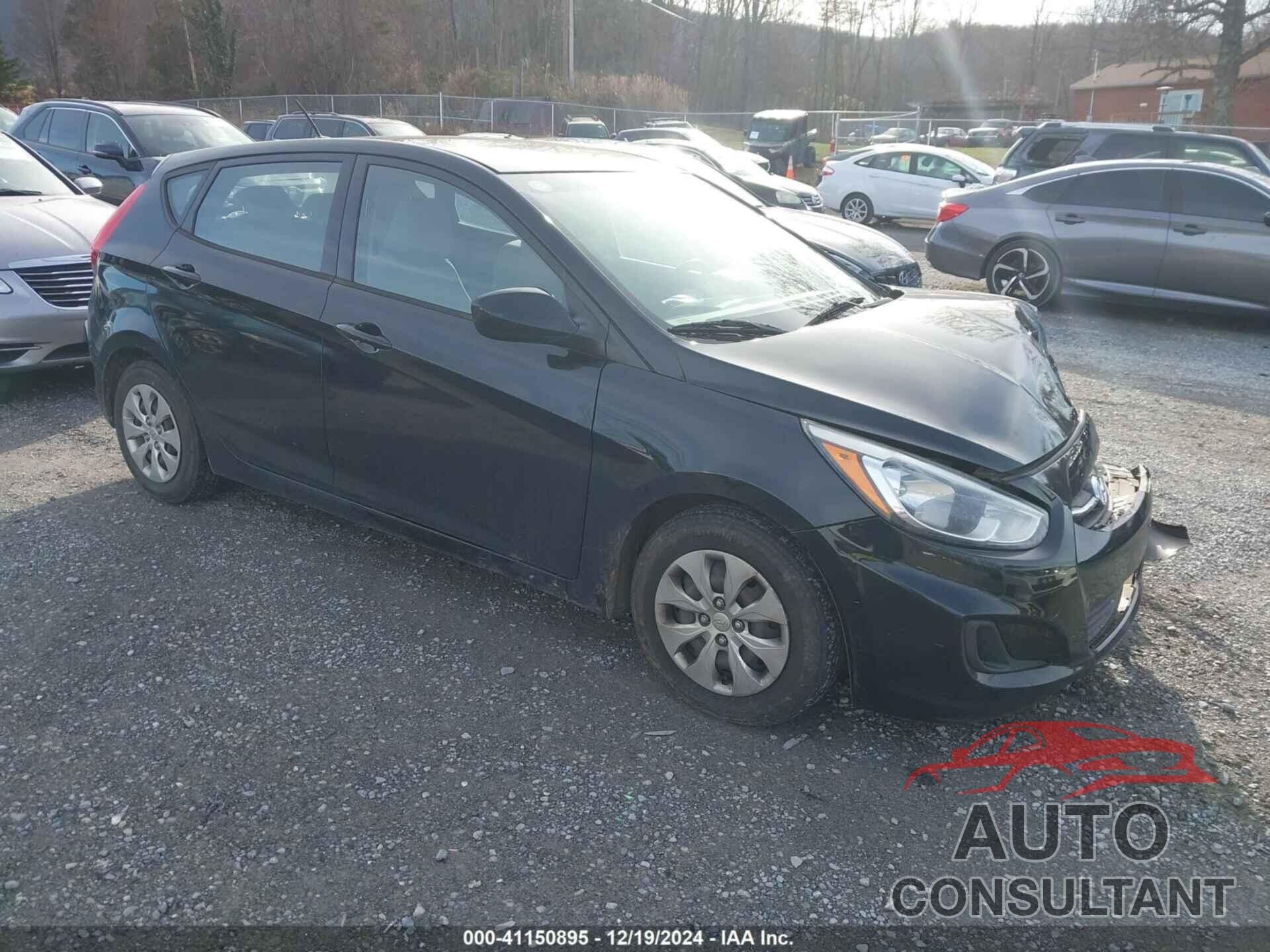 HYUNDAI ACCENT 2017 - KMHCT5AE7HU338622