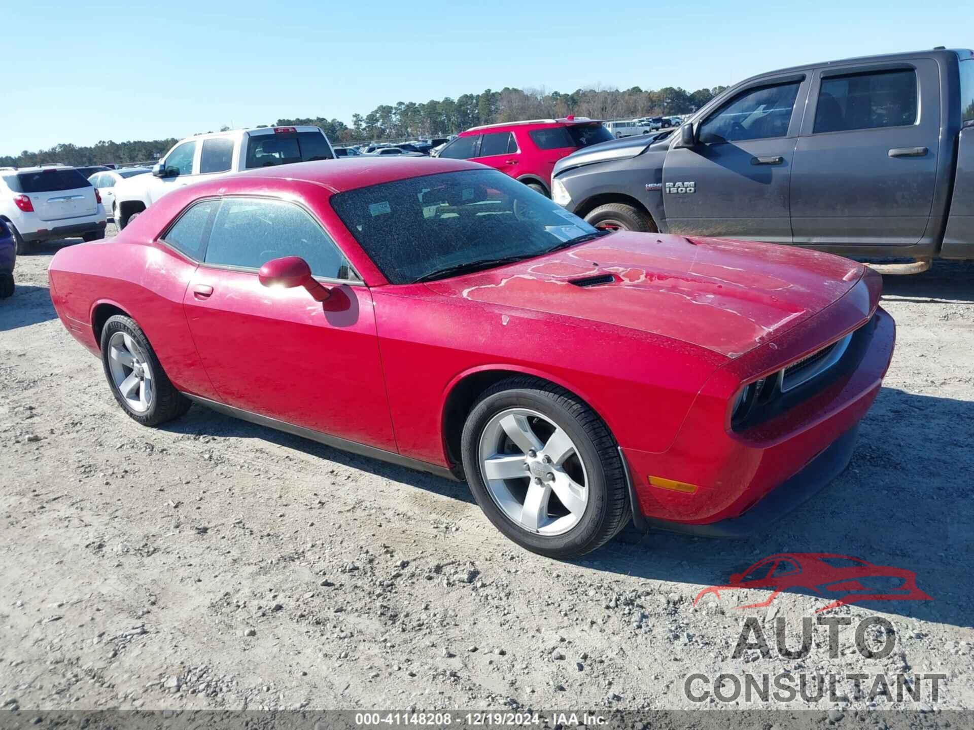 DODGE CHALLENGER 2013 - 2C3CDYAG7DH562639