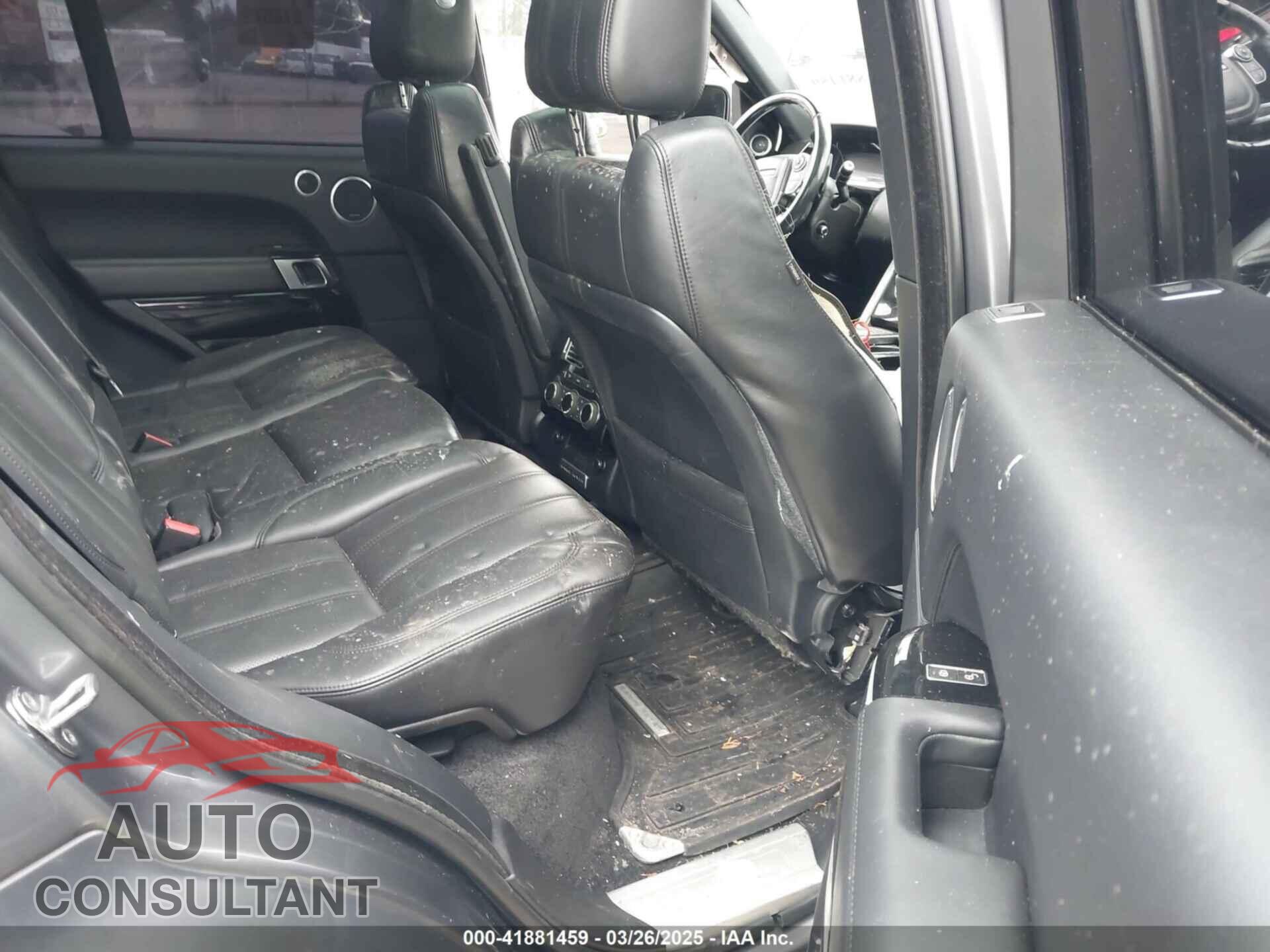 LAND ROVER RANGE ROVER 2015 - SALGS2VF8FA231130