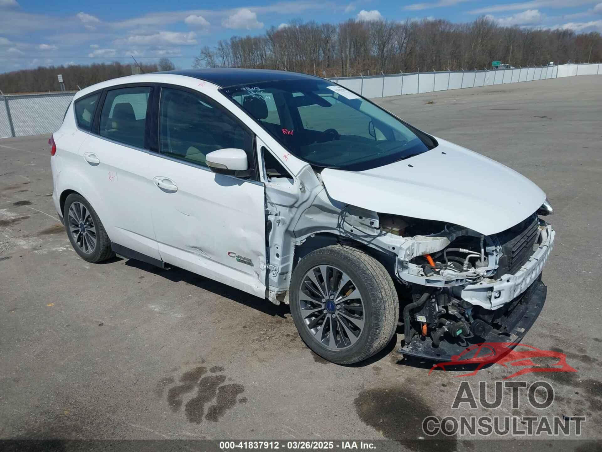 FORD C-MAX ENERGI 2017 - 1FADP5FU4HL101319