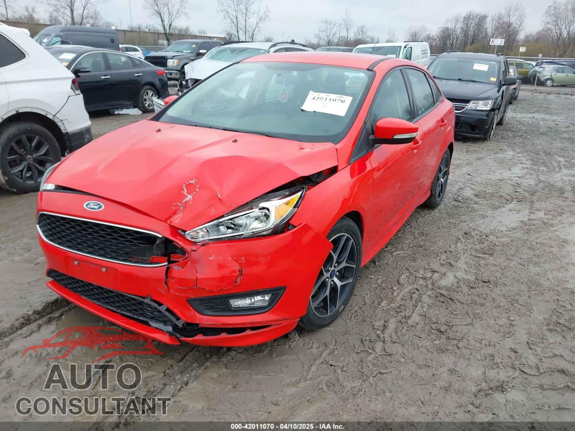 FORD FOCUS 2016 - 1FADP3F27GL403480