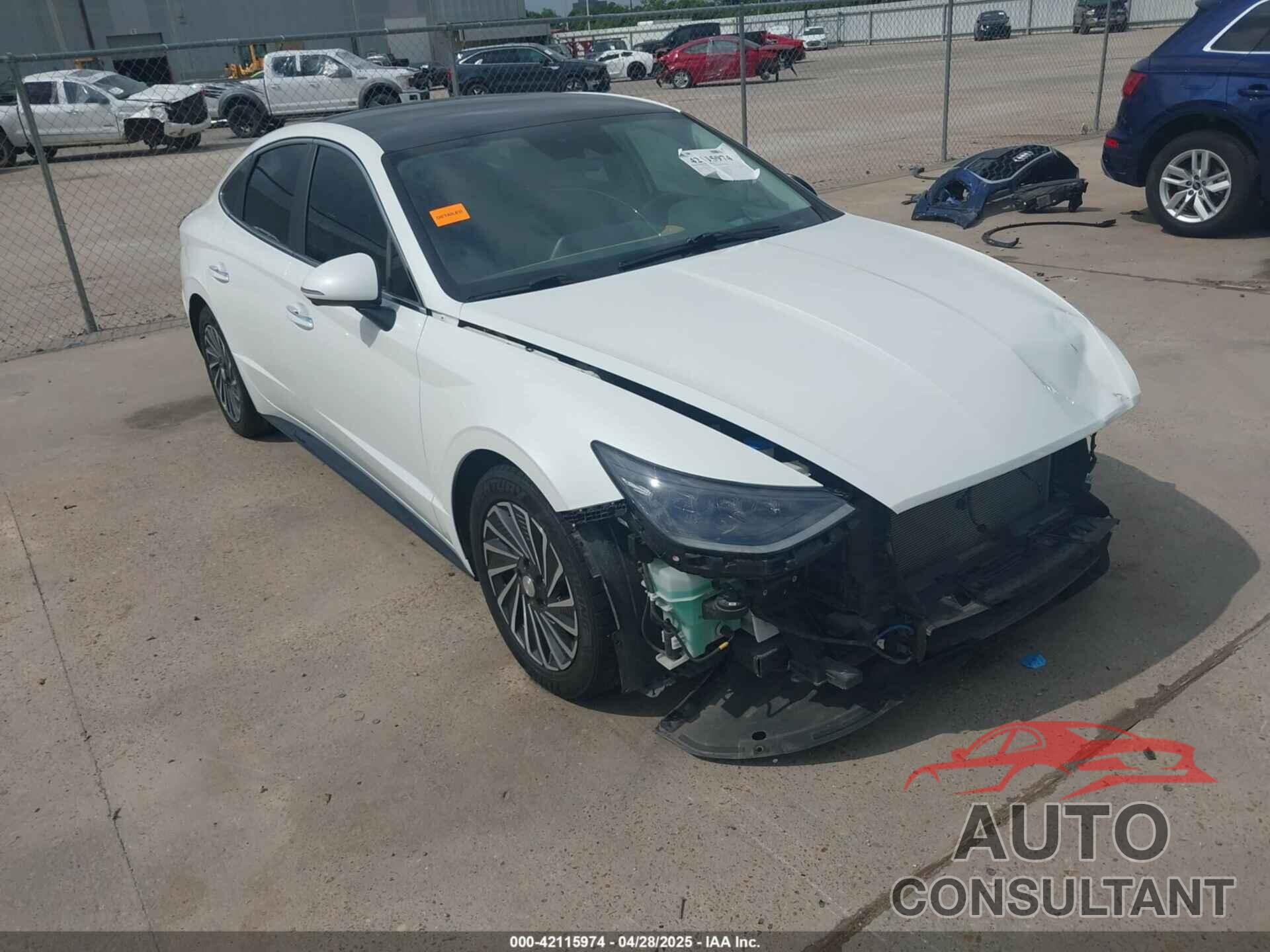 HYUNDAI SONATA HYBRID 2022 - KMHL54JJ8NA049246