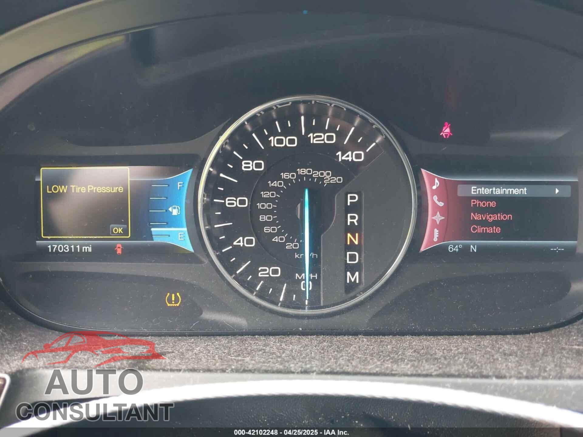 FORD EDGE 2011 - 2FMDK4KC3BBA30262