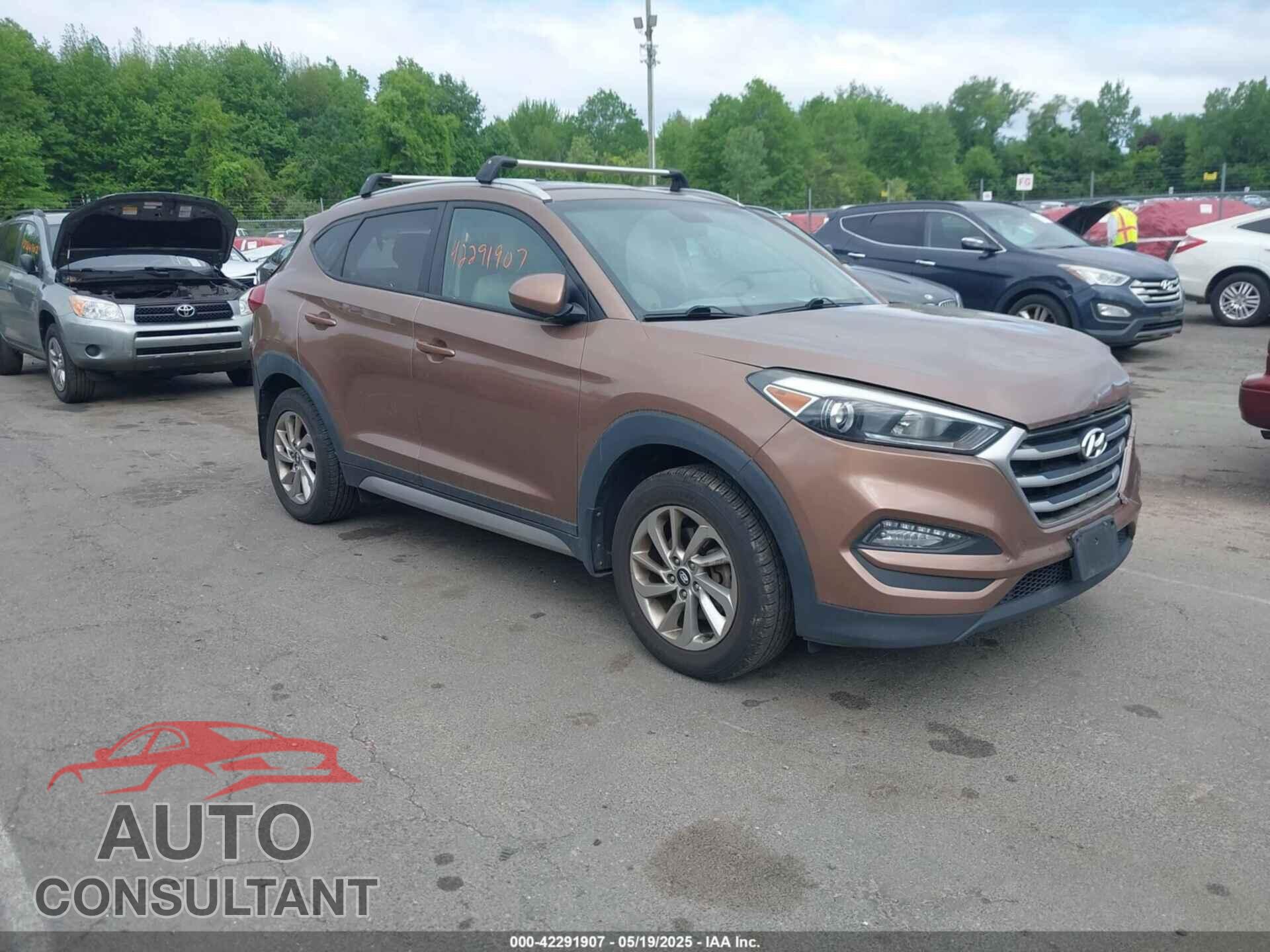 HYUNDAI TUCSON 2017 - KM8J3CA45HU397168