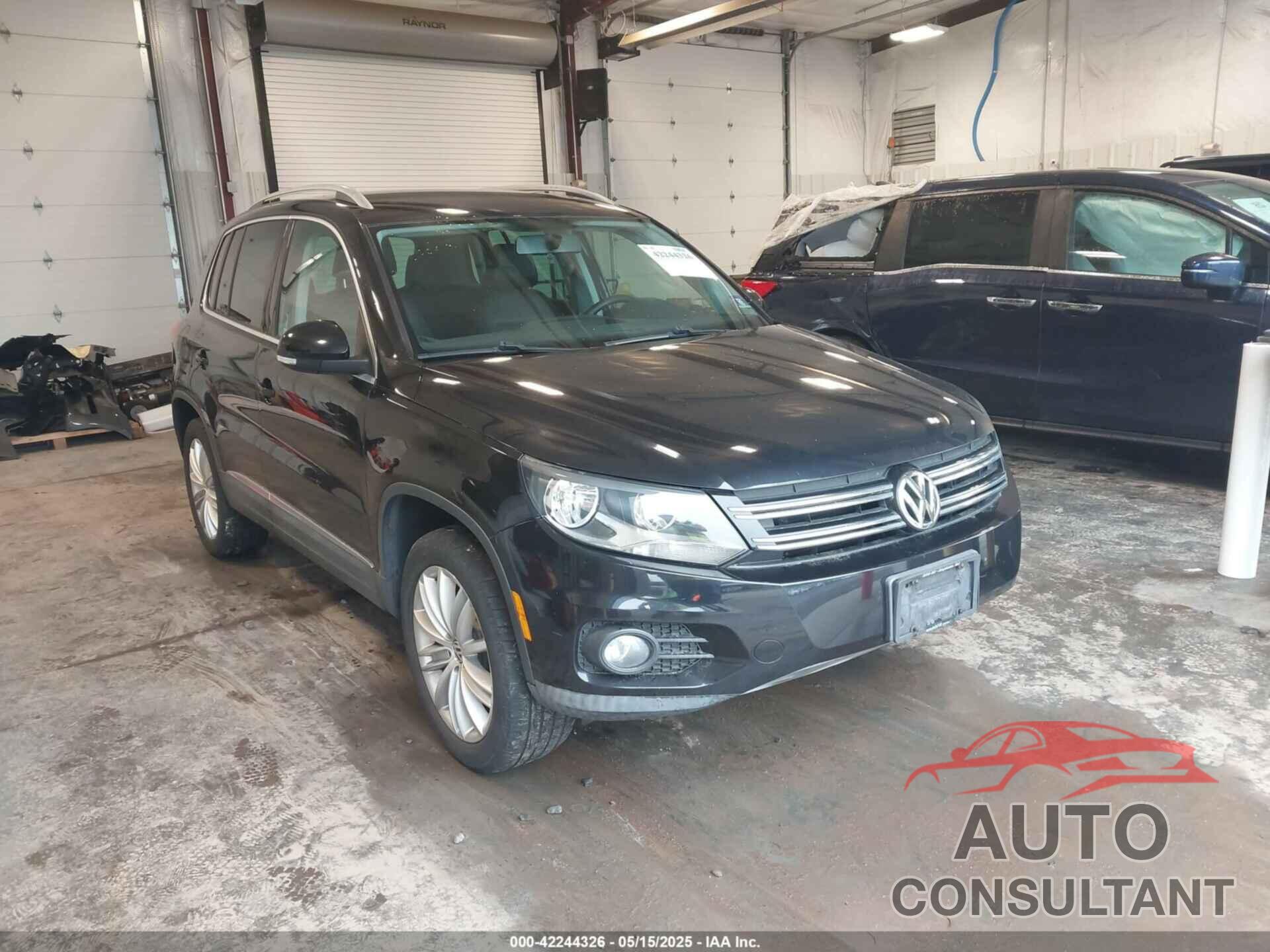 VOLKSWAGEN TIGUAN 2013 - WVGBV7AX0DW549422