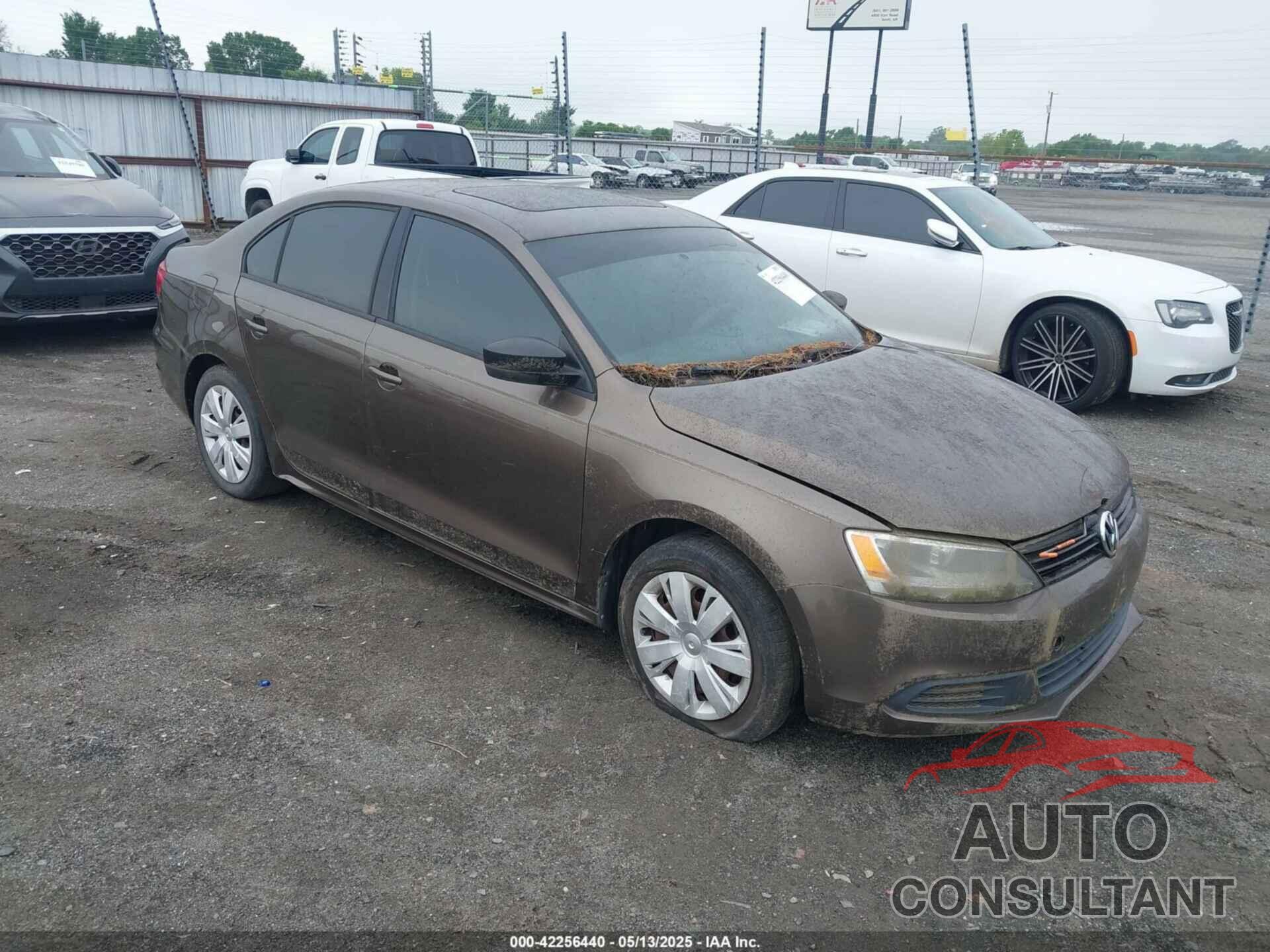 VOLKSWAGEN JETTA 2012 - 3VW2K7AJ7CM391388