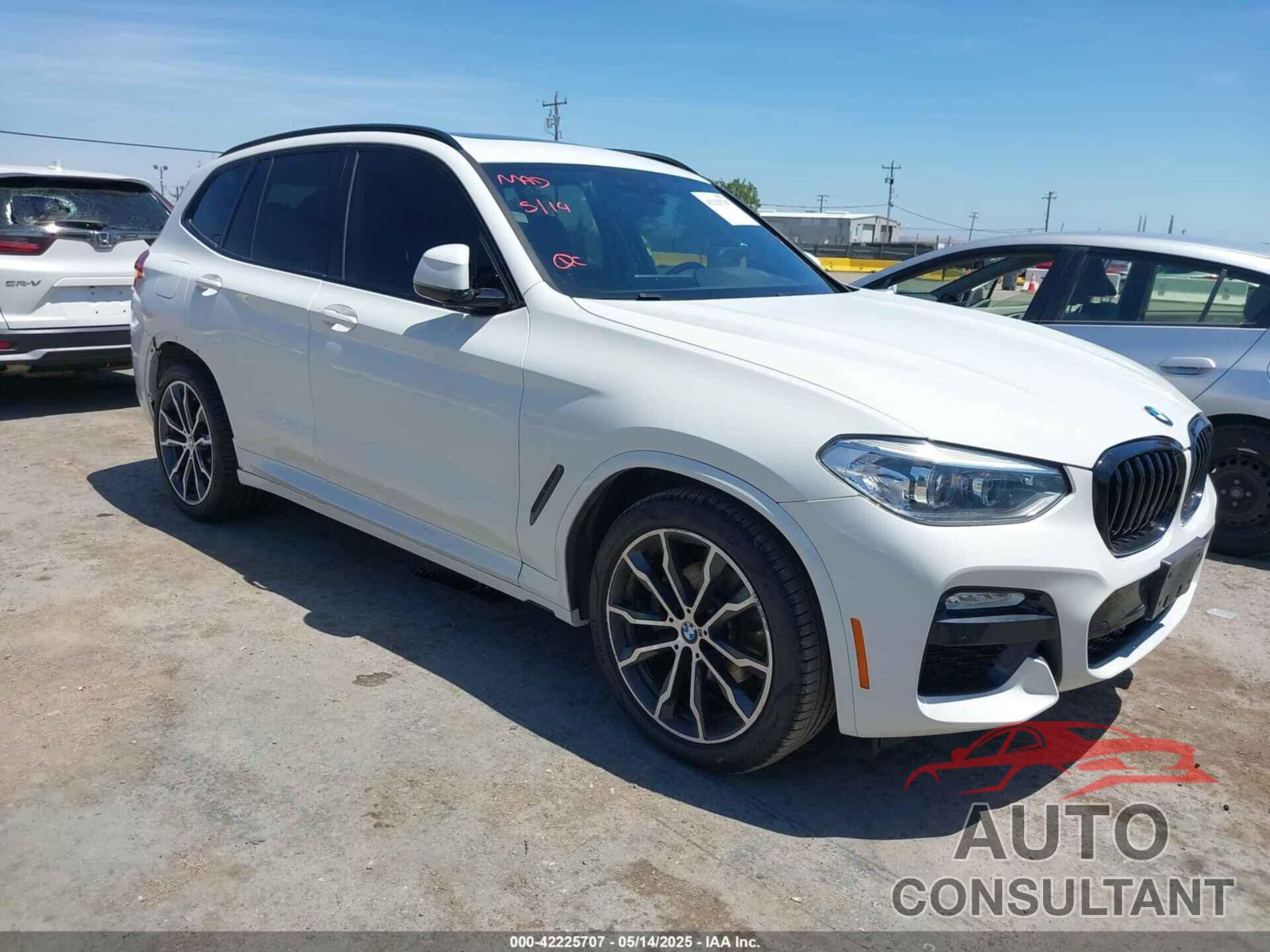 BMW X3 2019 - 5UXTR7C53KLR44393