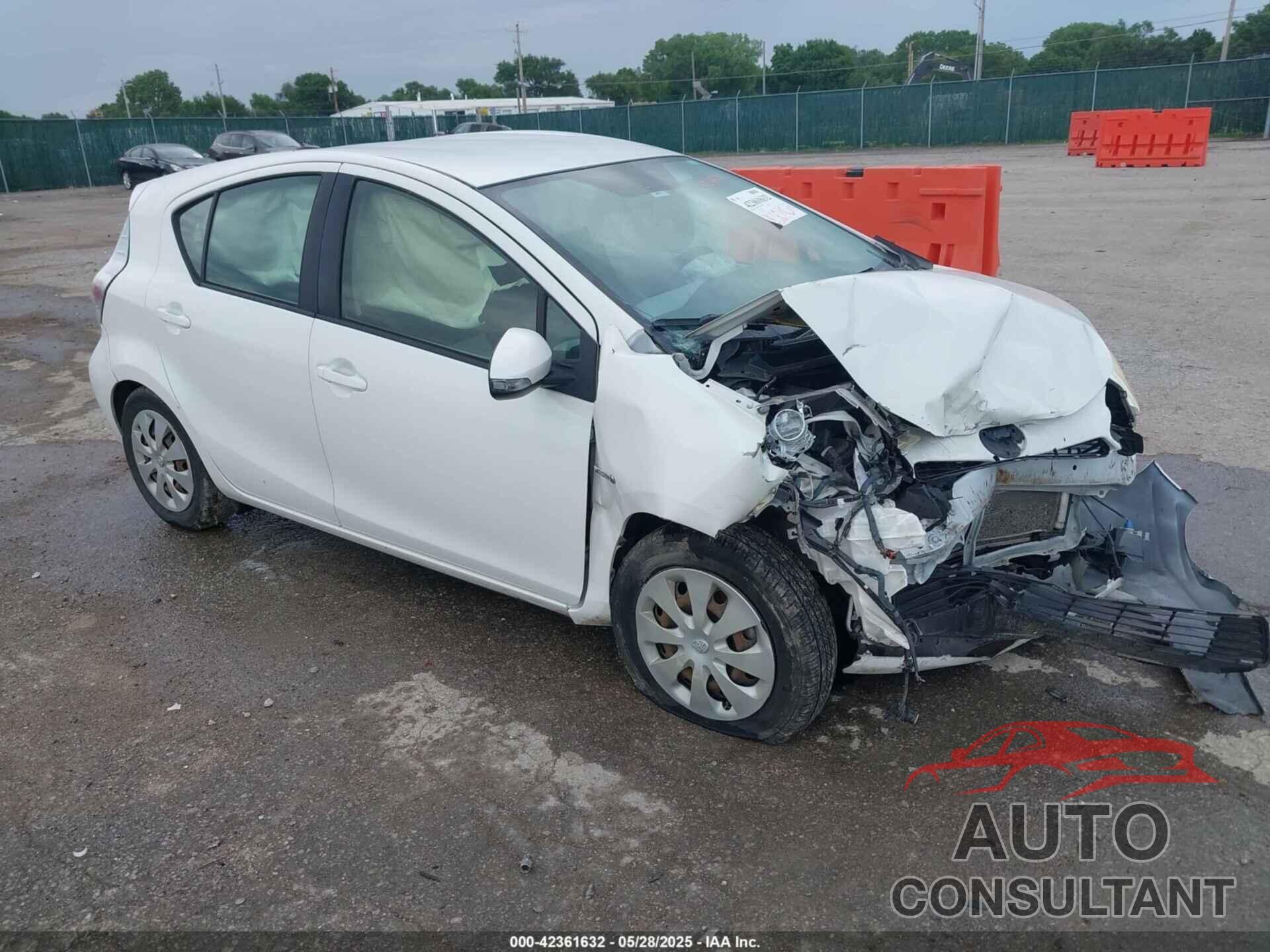 TOYOTA PRIUS C 2012 - JTDKDTB30C1002934