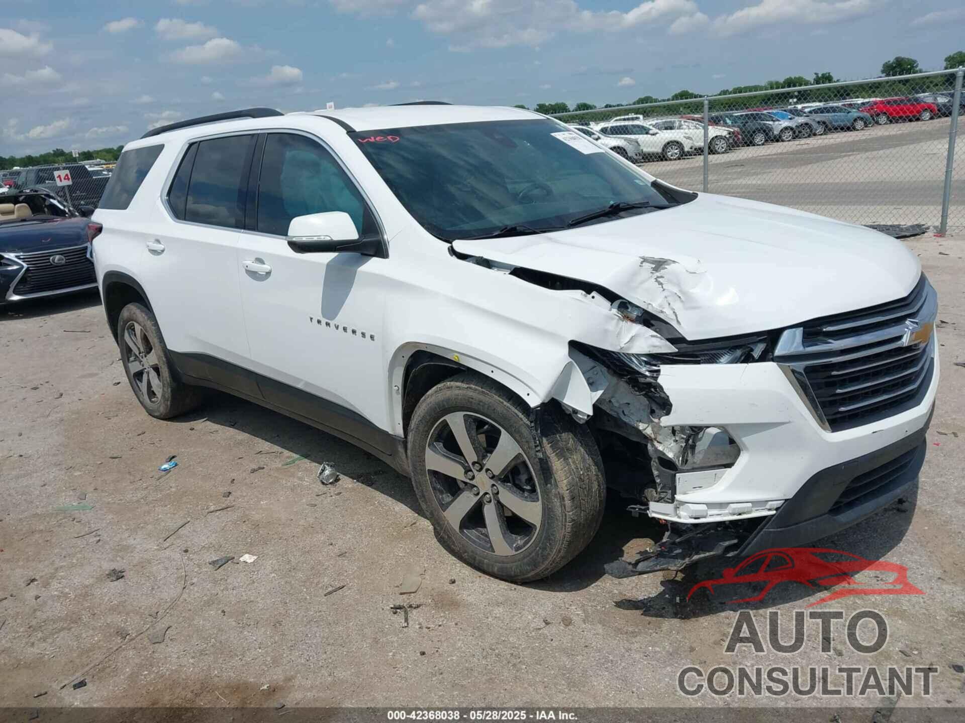 CHEVROLET TRAVERSE 2022 - 1GNERHKW4NJ142792