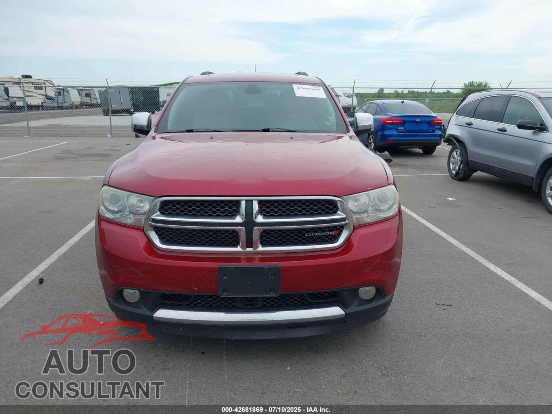 DODGE DURANGO 2013 - 1C4RDJEGXDC637943
