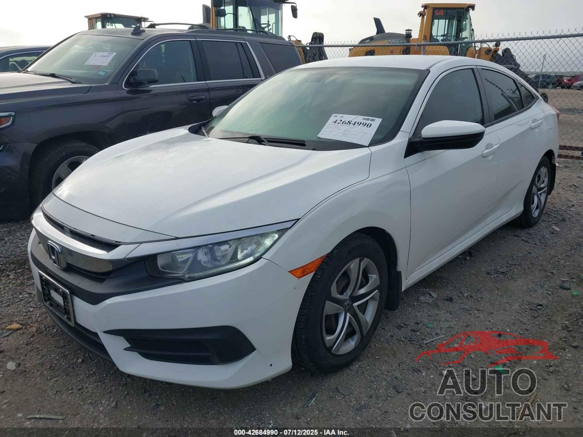 HONDA CIVIC 2017 - 19XFC2F52HE024853