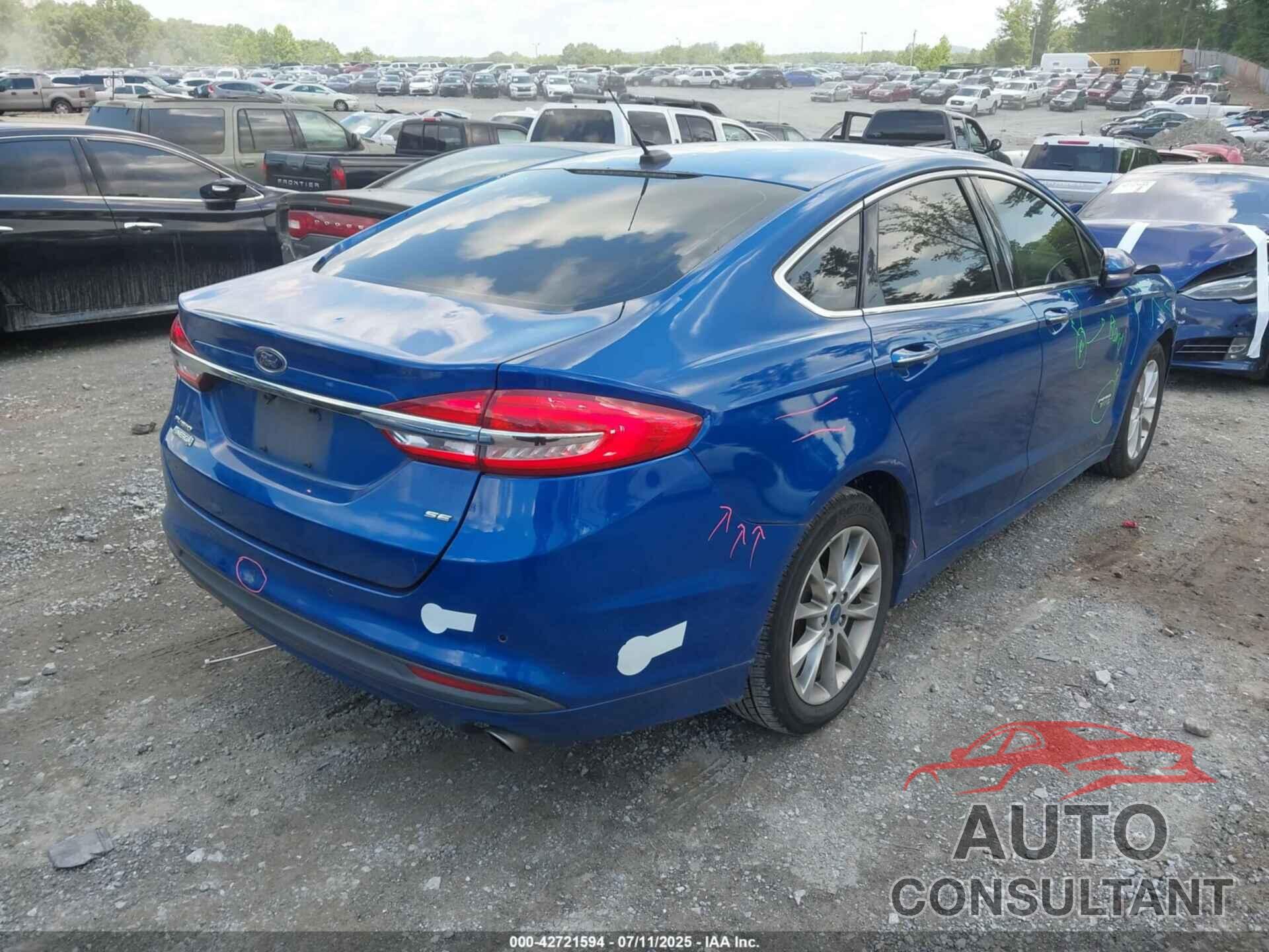FORD FUSION ENERGI 2017 - 3FA6P0PUXHR354432