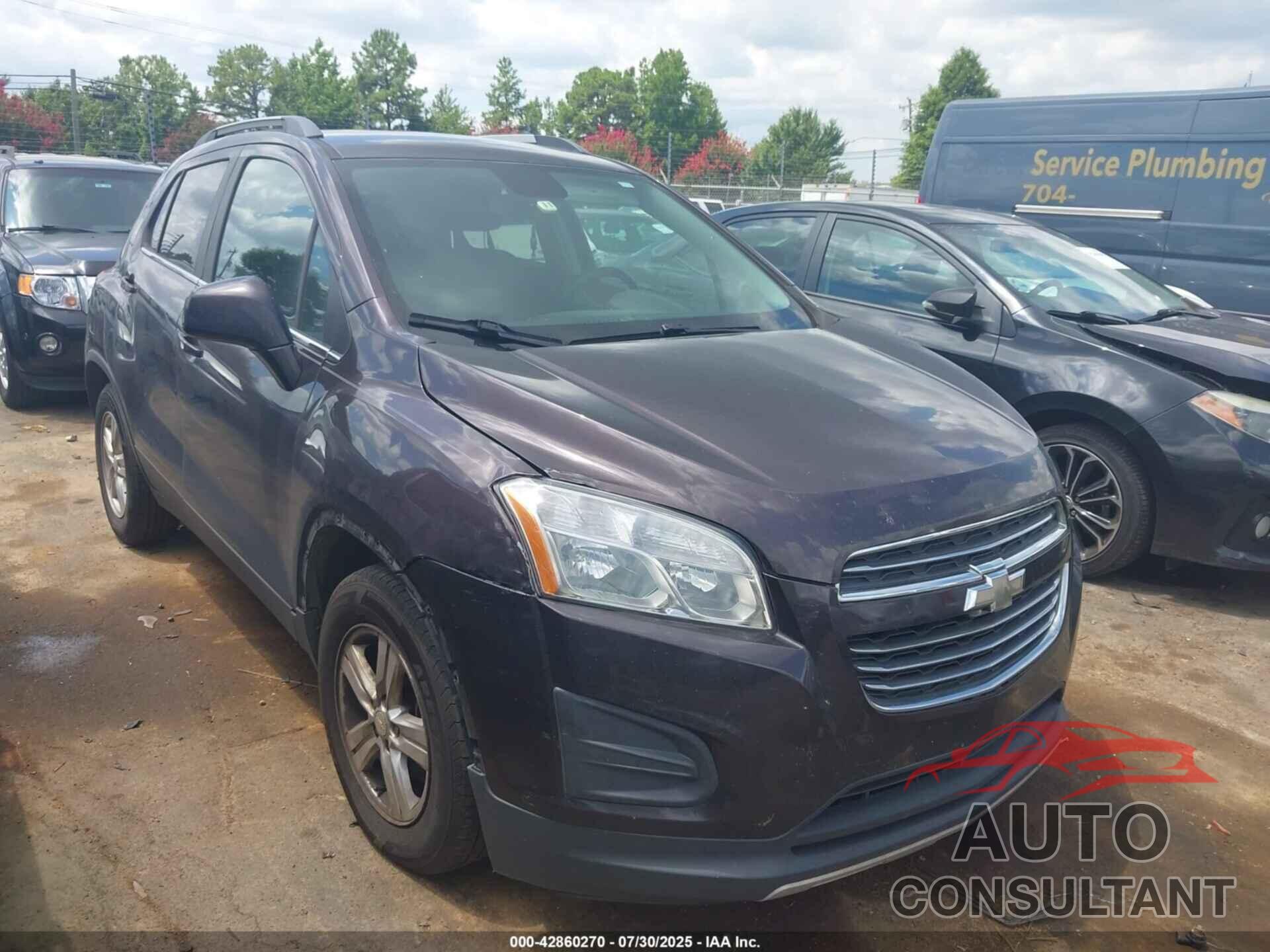 CHEVROLET TRAX 2016 - 3GNCJLSB1GL174870